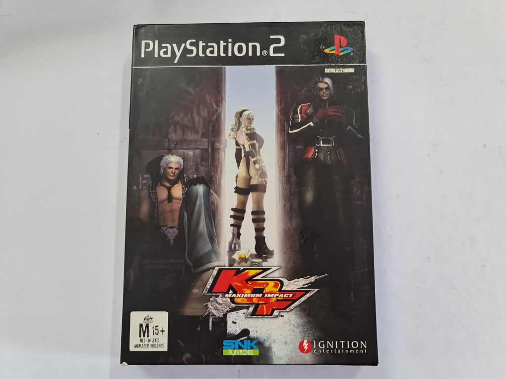 King Of Fighters Maximum Impact Complete In Original Case
