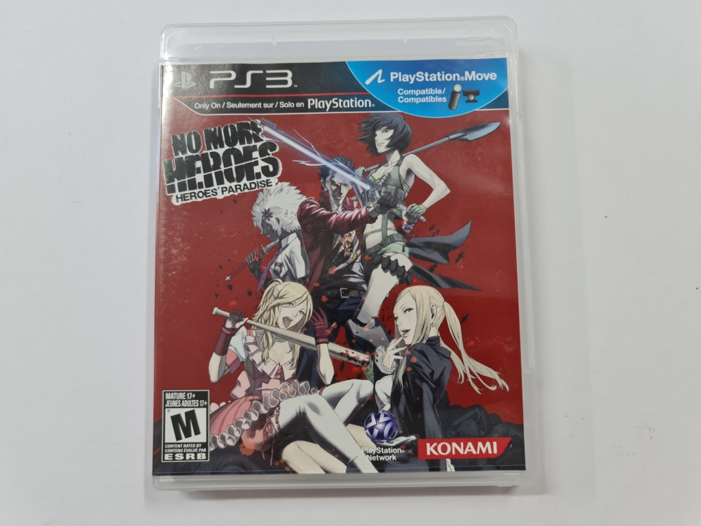 No More Heroes Heroes Paradise In Original Case
