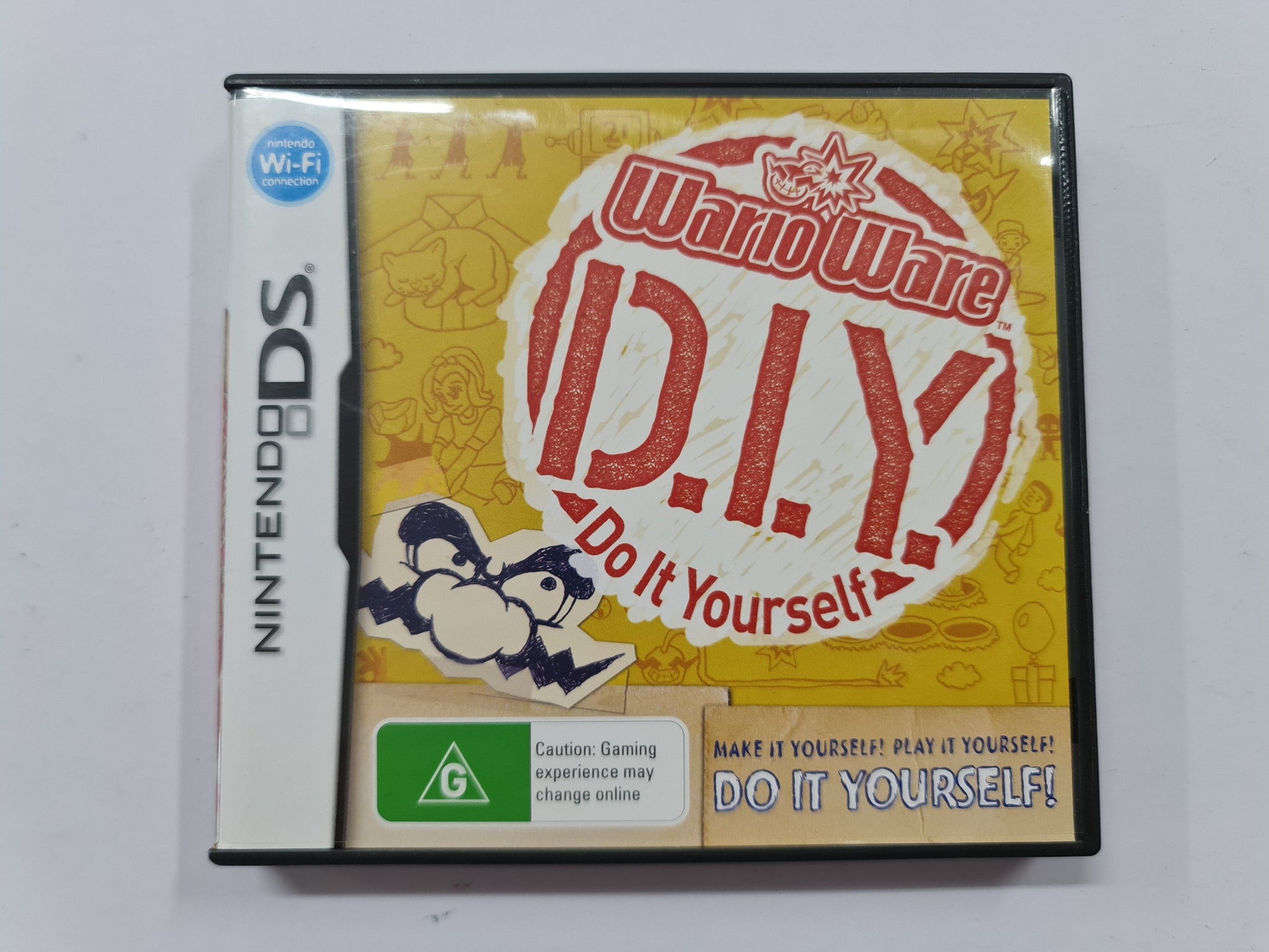 Wario Ware Do It Yourself Complete In Original Case