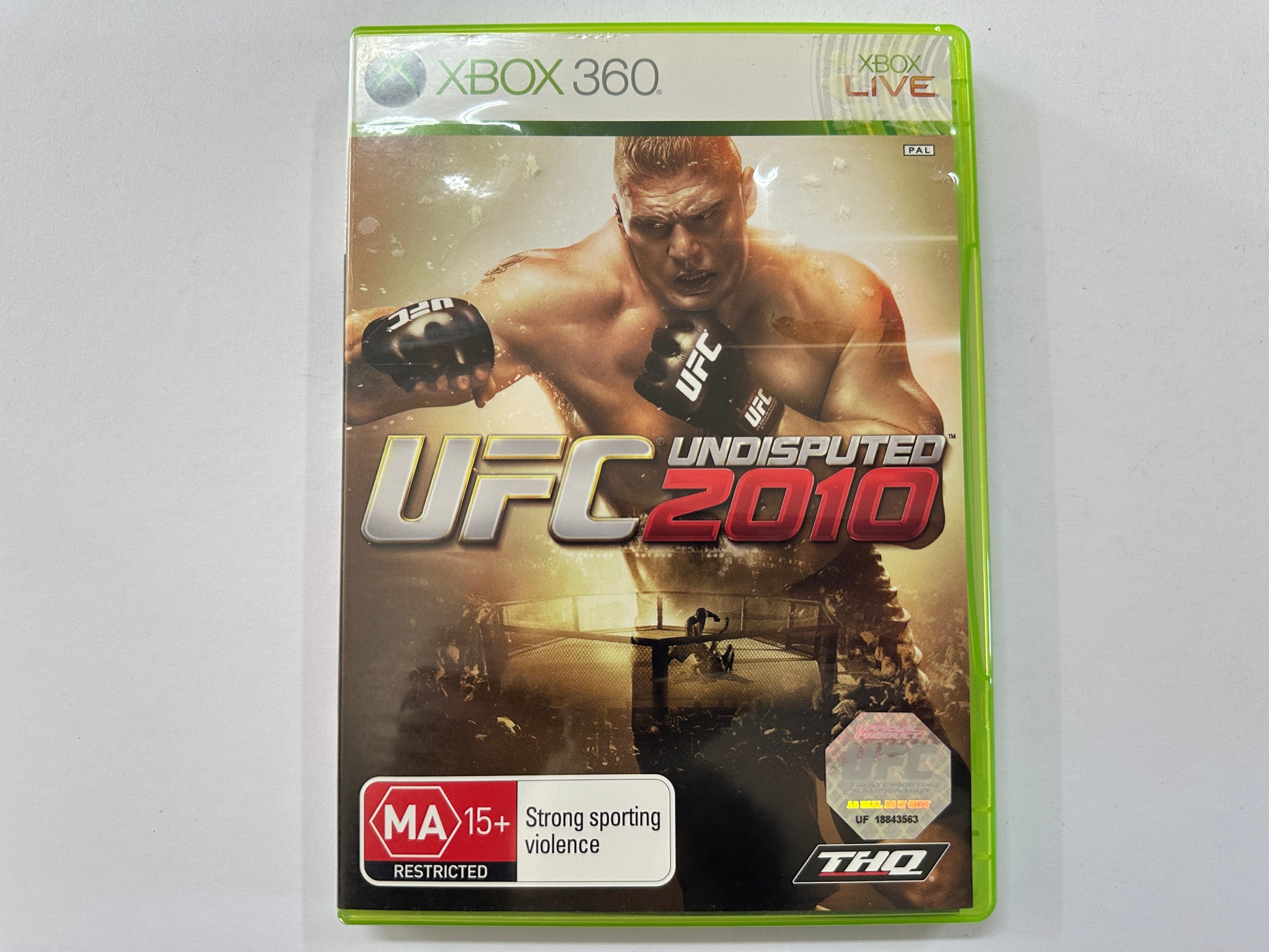 UFC Undisputed 2010 Complete In Original Case