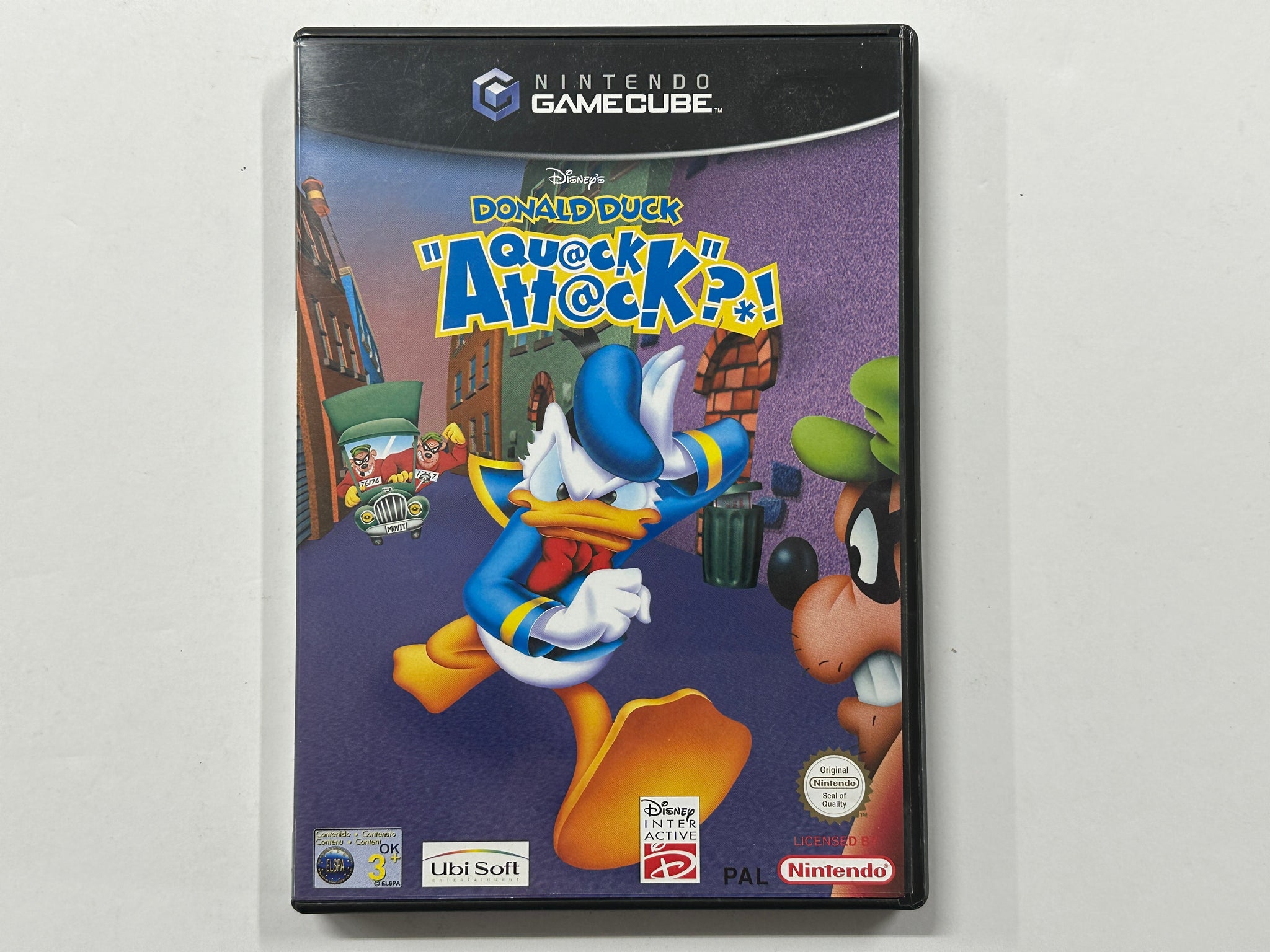 Donald Duck Quack Attack In Original Case