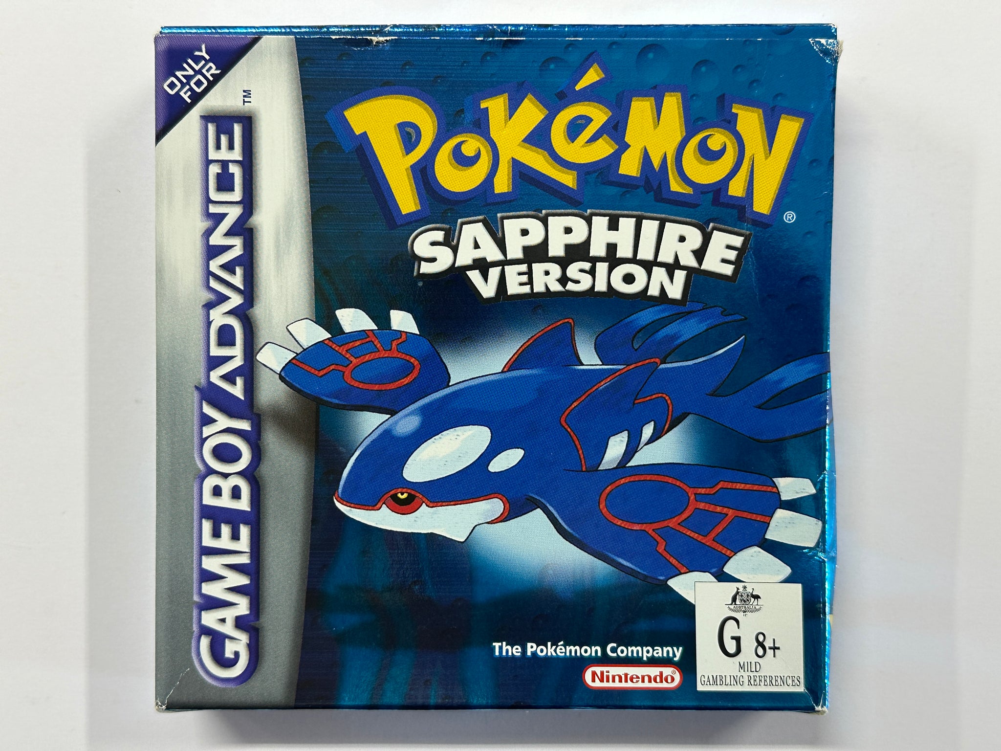 Pokemon Sapphire Complete In Box