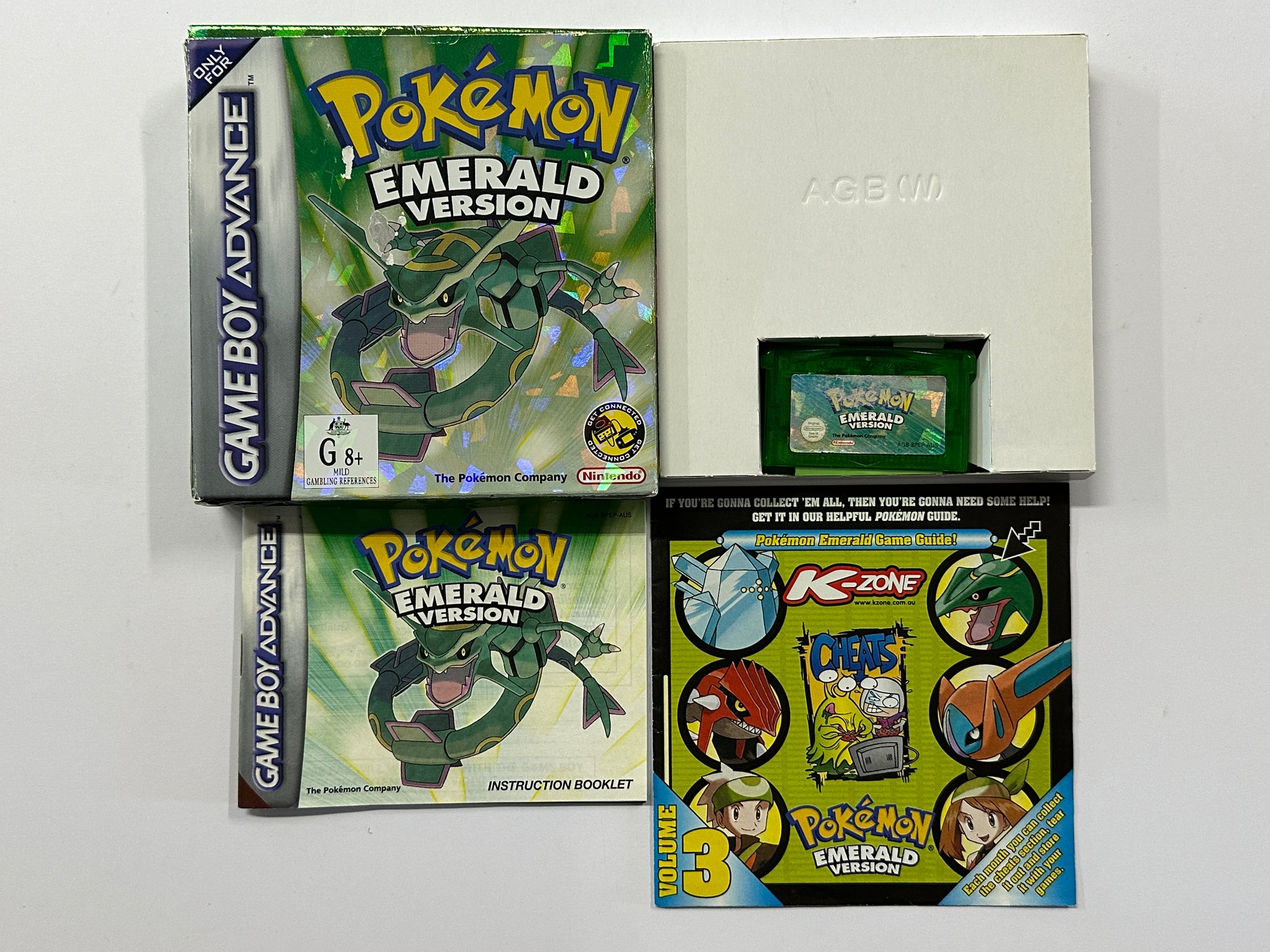 Pokemon Emerald Complete In Box