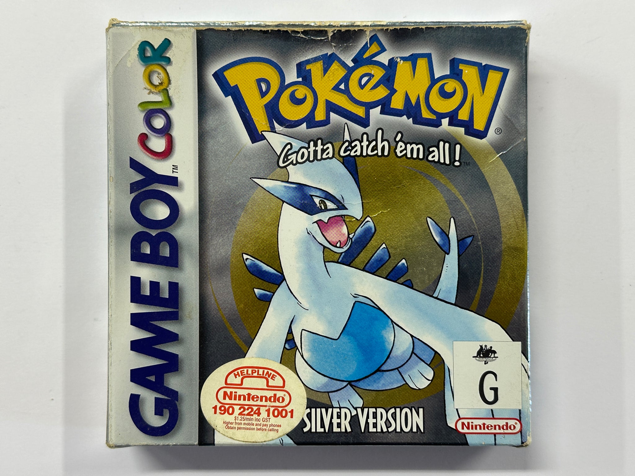 Pokemon Silver Complete In Box