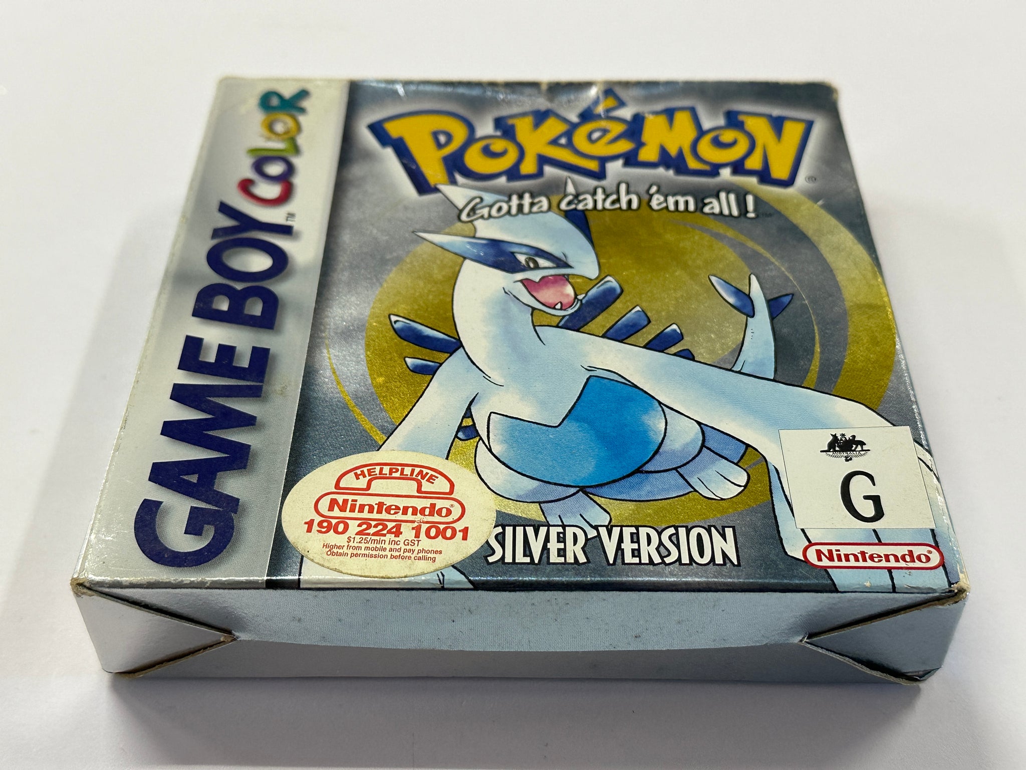 Pokemon Silver Complete In Box