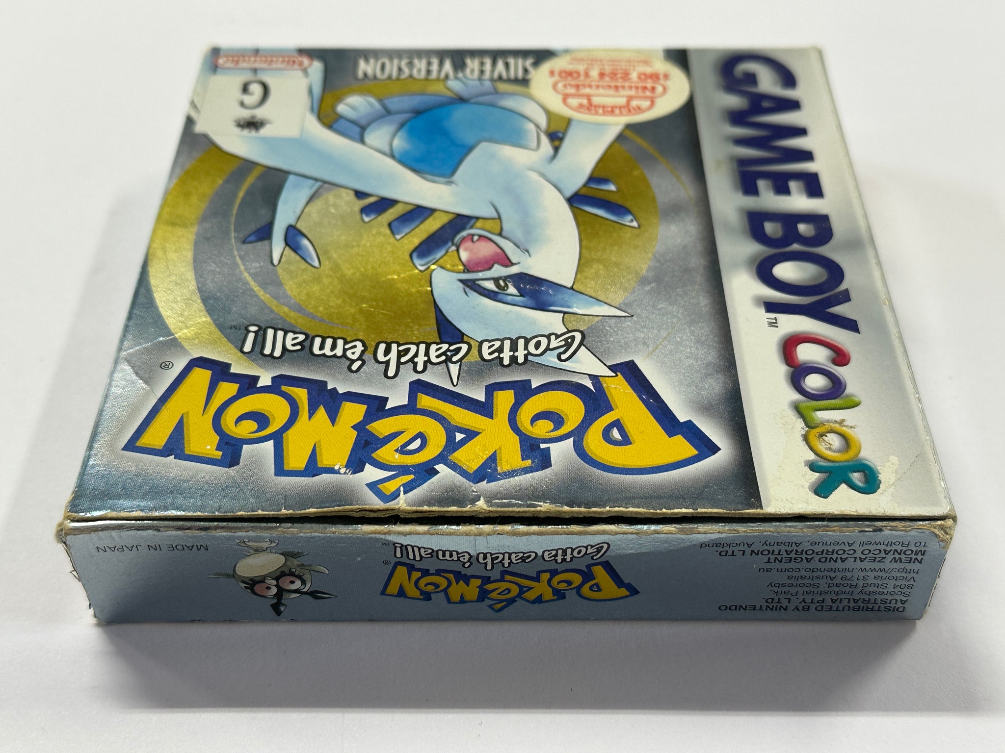 Pokemon Silver Complete In Box