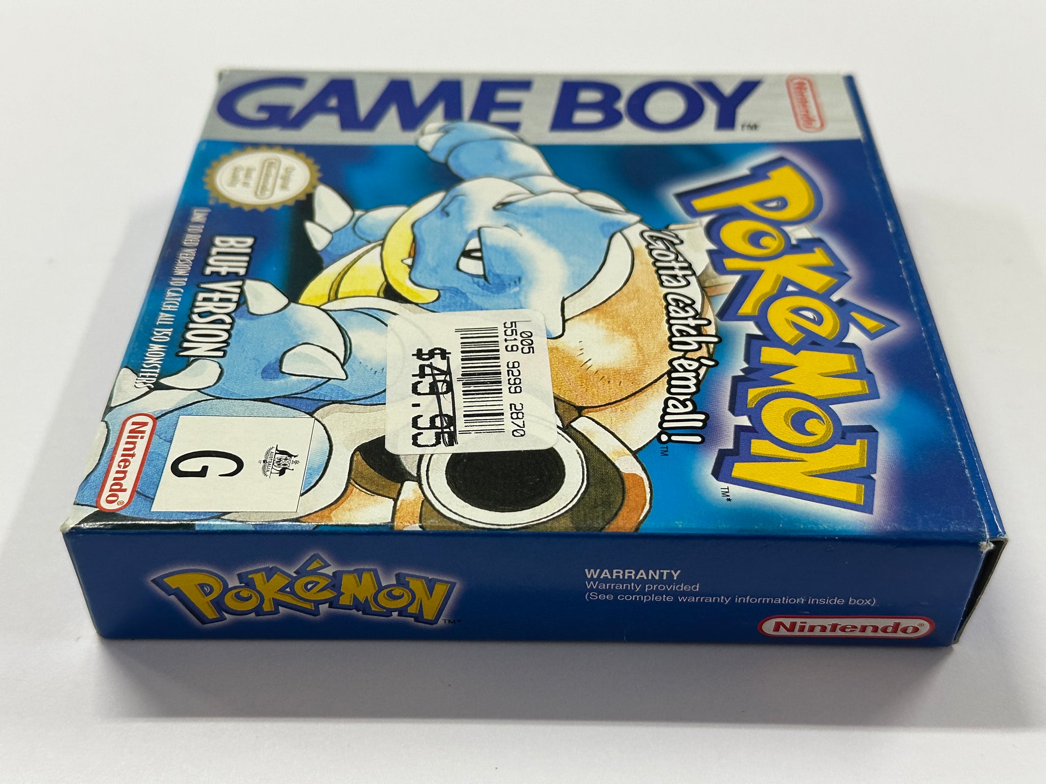 Pokemon Blue In Original Box