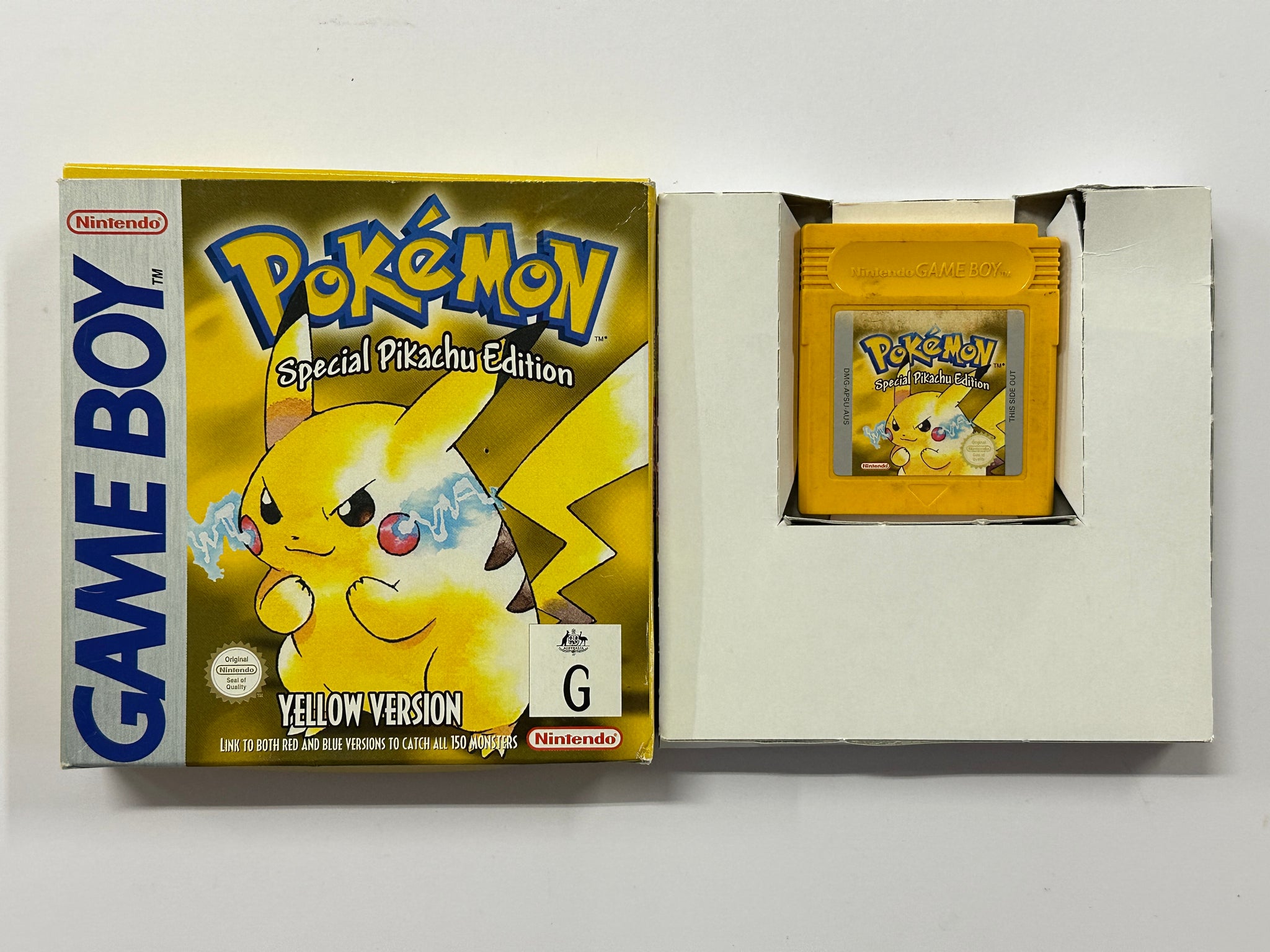 Pokemon Yellow In Original Box