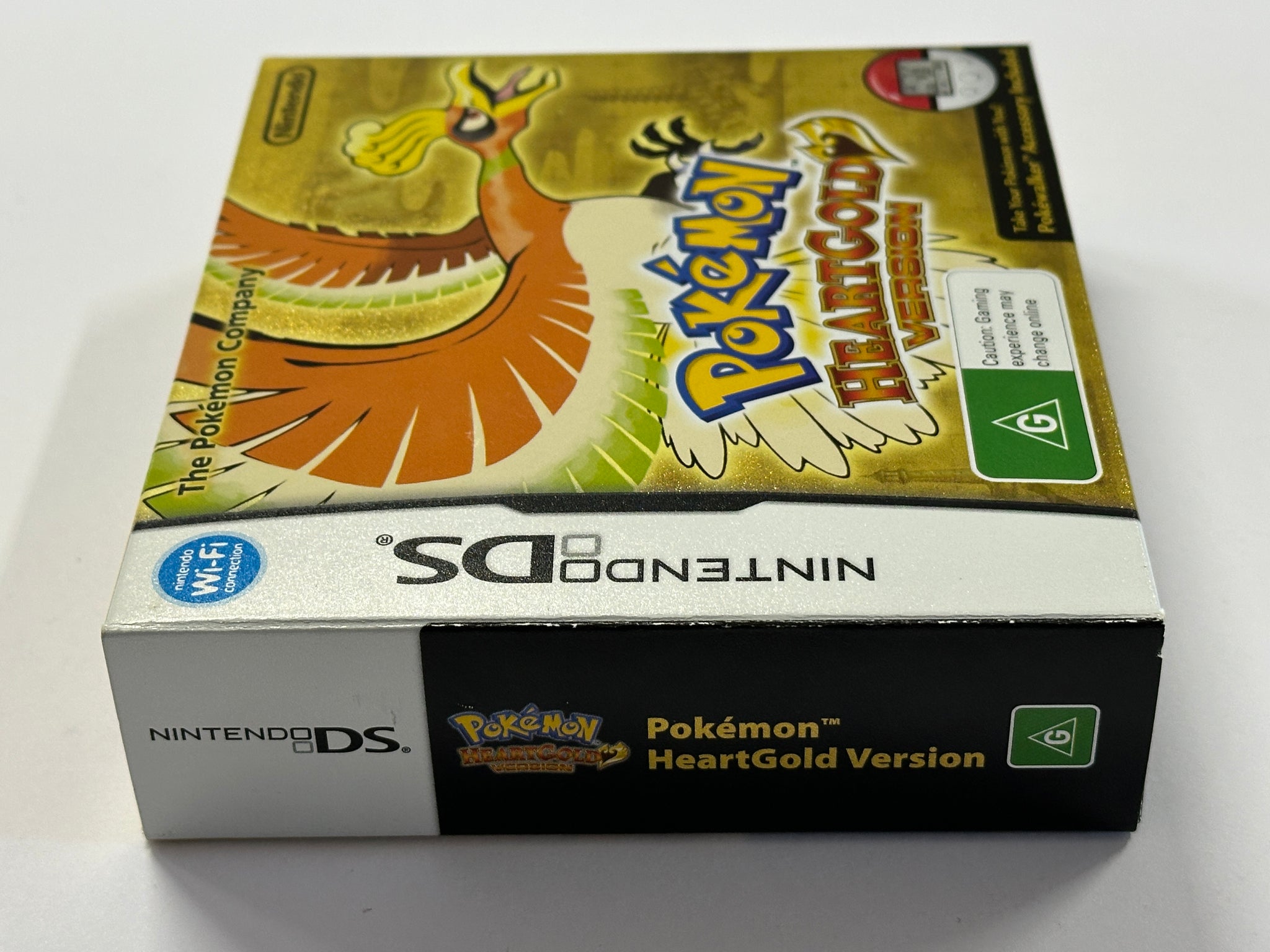 Pokemon Heart Gold Complete In Original Case with Outer Box and Poke Walker