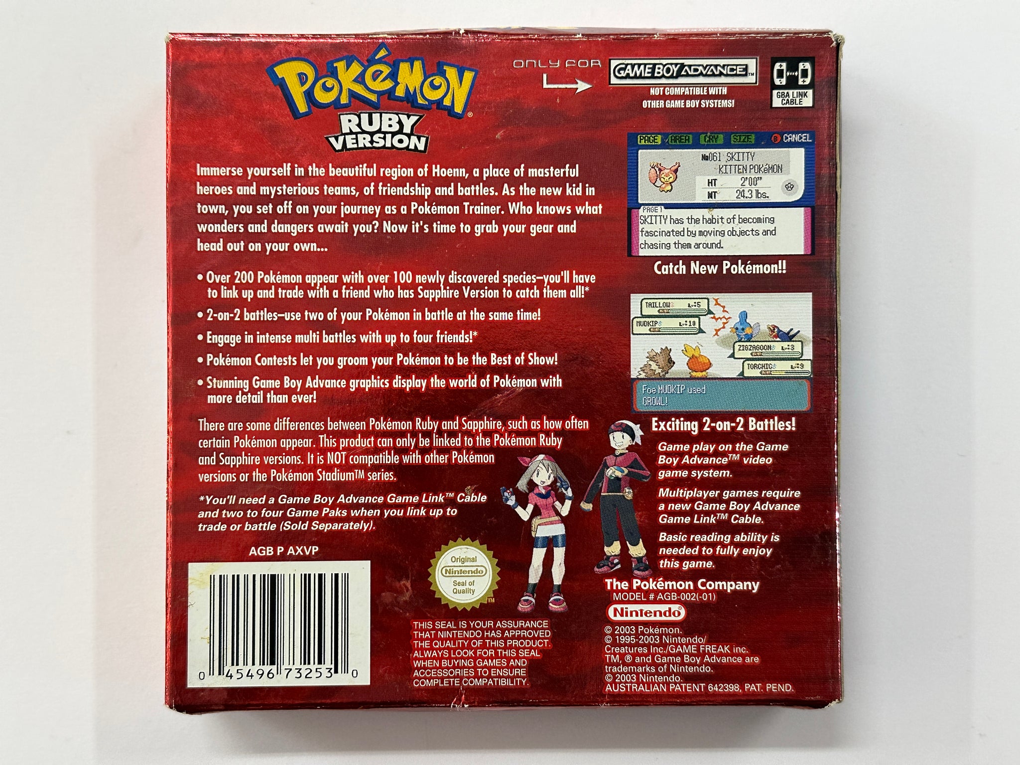 Pokemon Ruby Complete In Box