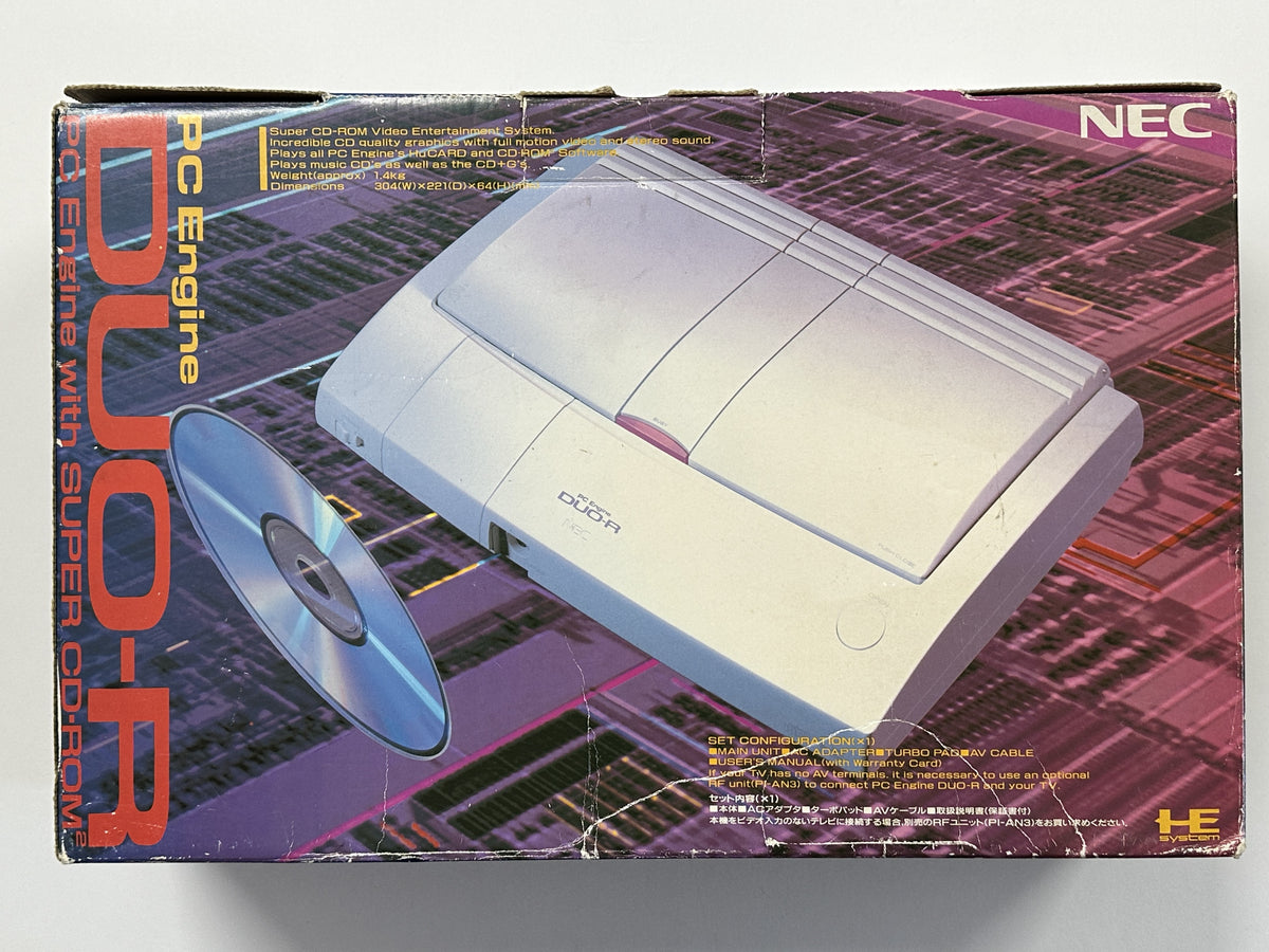 NEC PC Engine Duo-R NTSC-J Complete In Box – The Game Experts