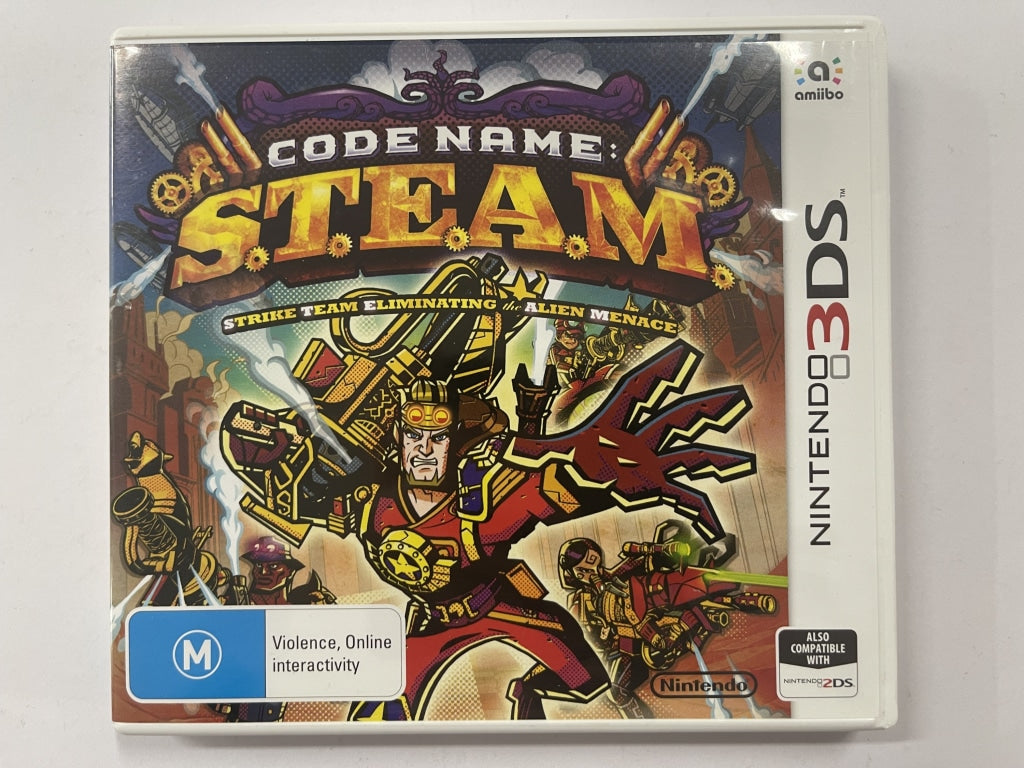 Code Name STEAM Complete In Original Case