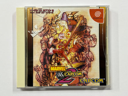 Marvel vs. Capcom 2 New Age of Heroes NTSC-J Complete In Original Case