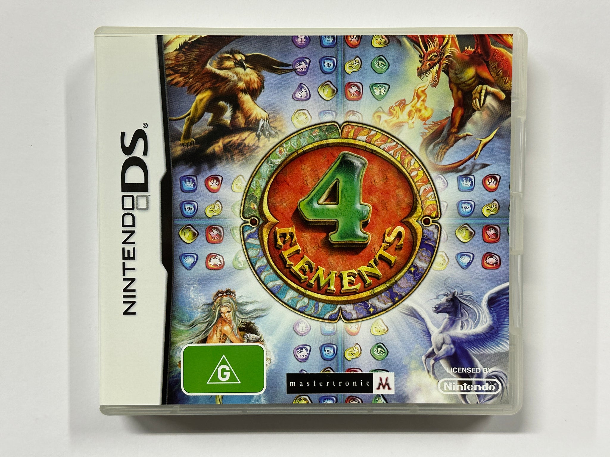 4 Elements Complete In Original Case