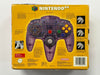 Genuine Atomic Clear Purple Nintendo 64 Controller Complete In Box