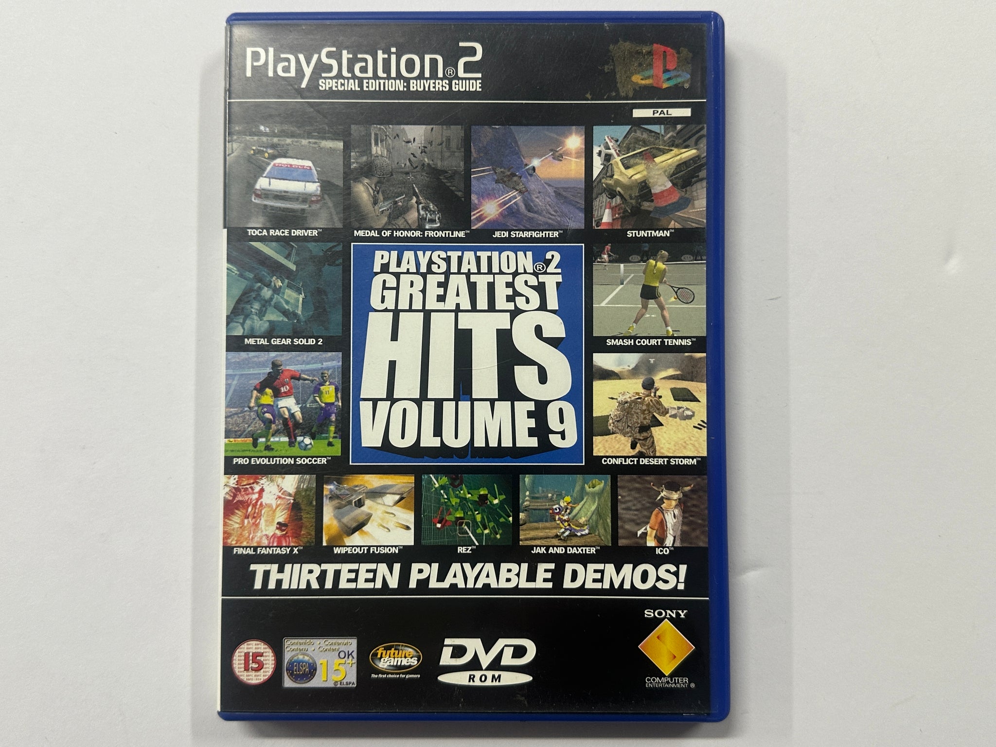 Playstation 2 Greatest Hits Volume 9 Demo Complete In Original Case