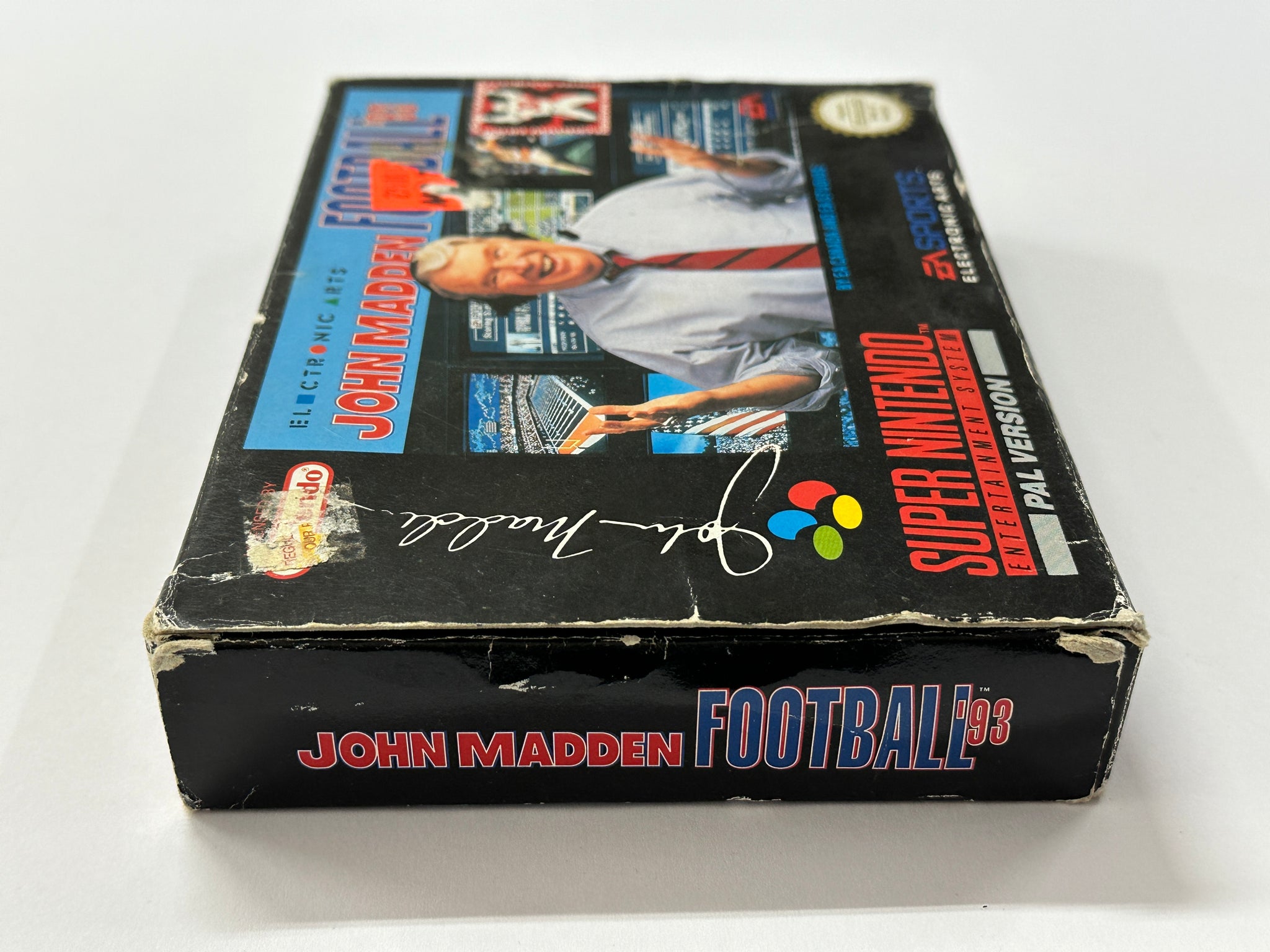 John Madden Football 93 Complete In Box