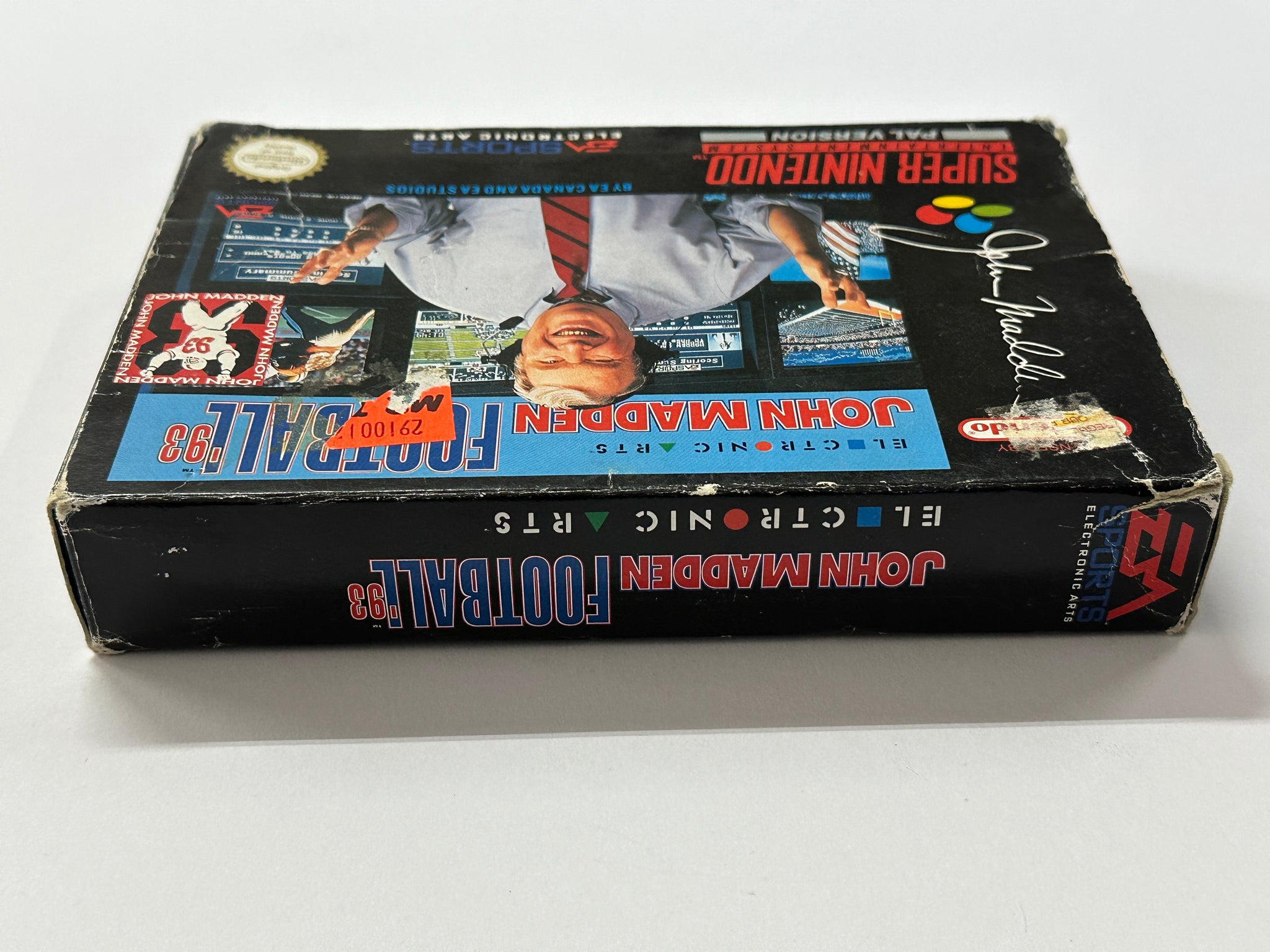 John Madden Football 93 Complete In Box