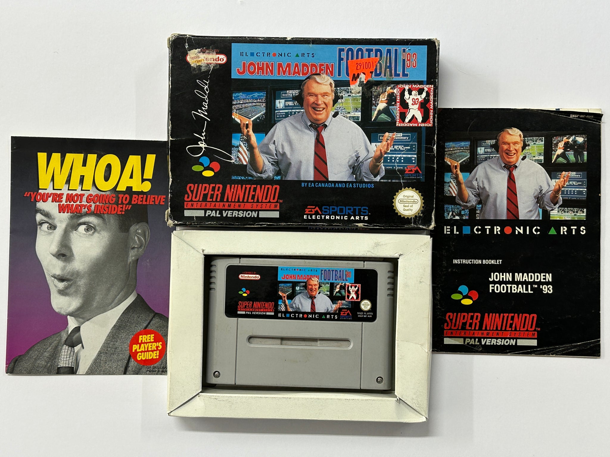 John Madden Football 93 Complete In Box