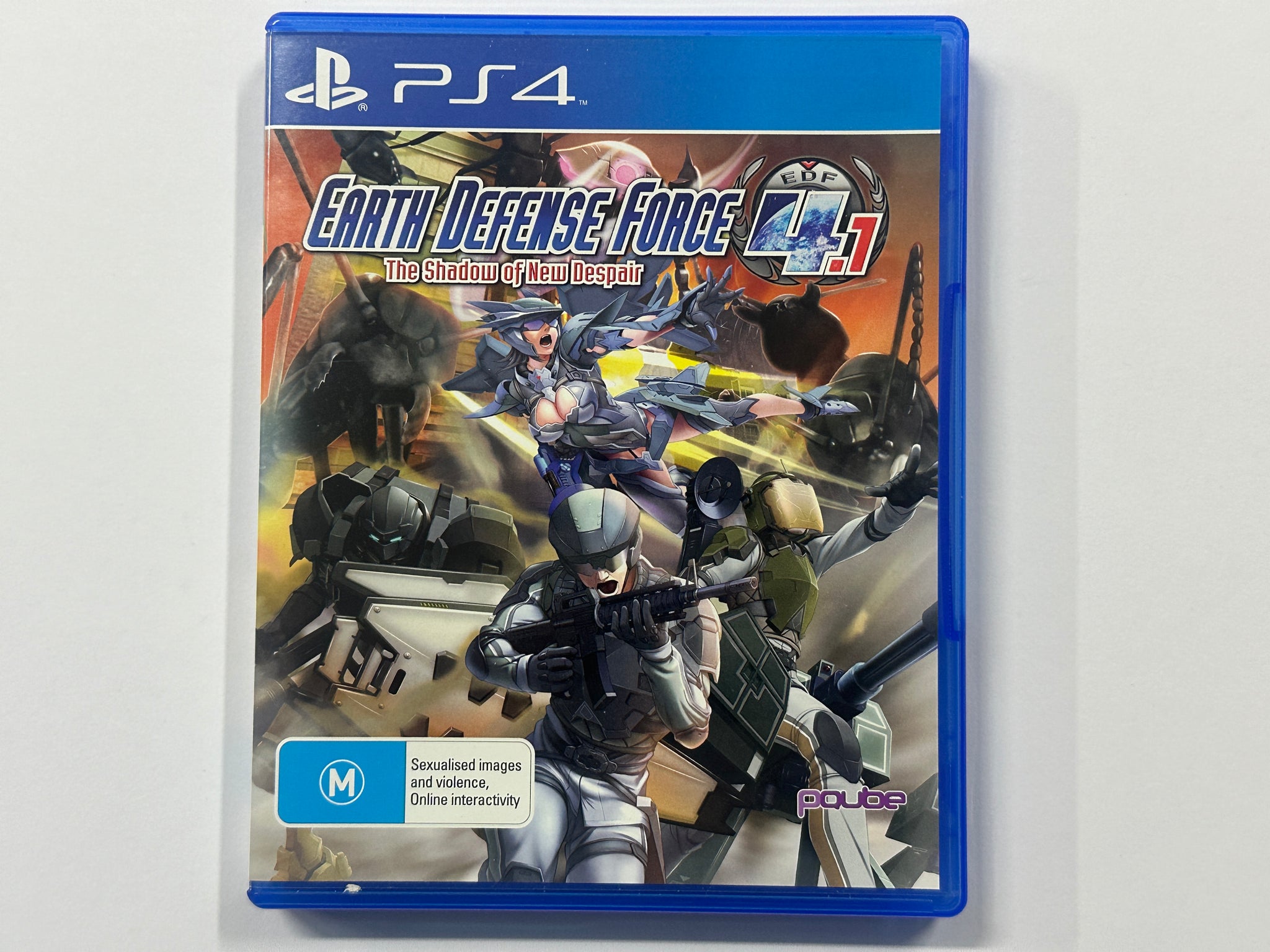 Earth Defence Force 4.1 The Shadow Of New Despair Complete In Original Case