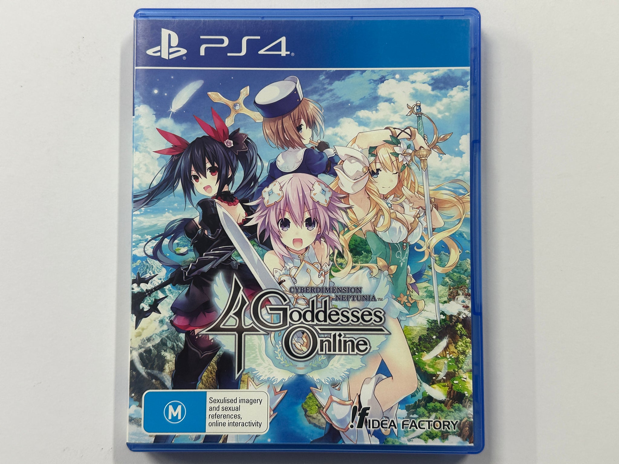 Cyberdimension Neptunia 4 Goddesses Online Complete In Original Case