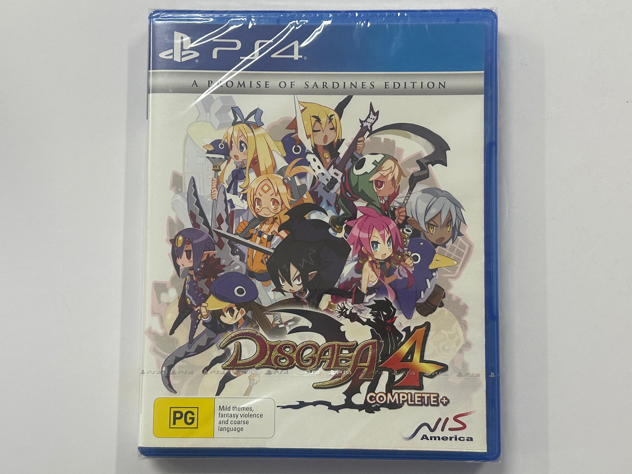 Disgaea 4 A Promise Of Sardines Edition Brand New & Sealed