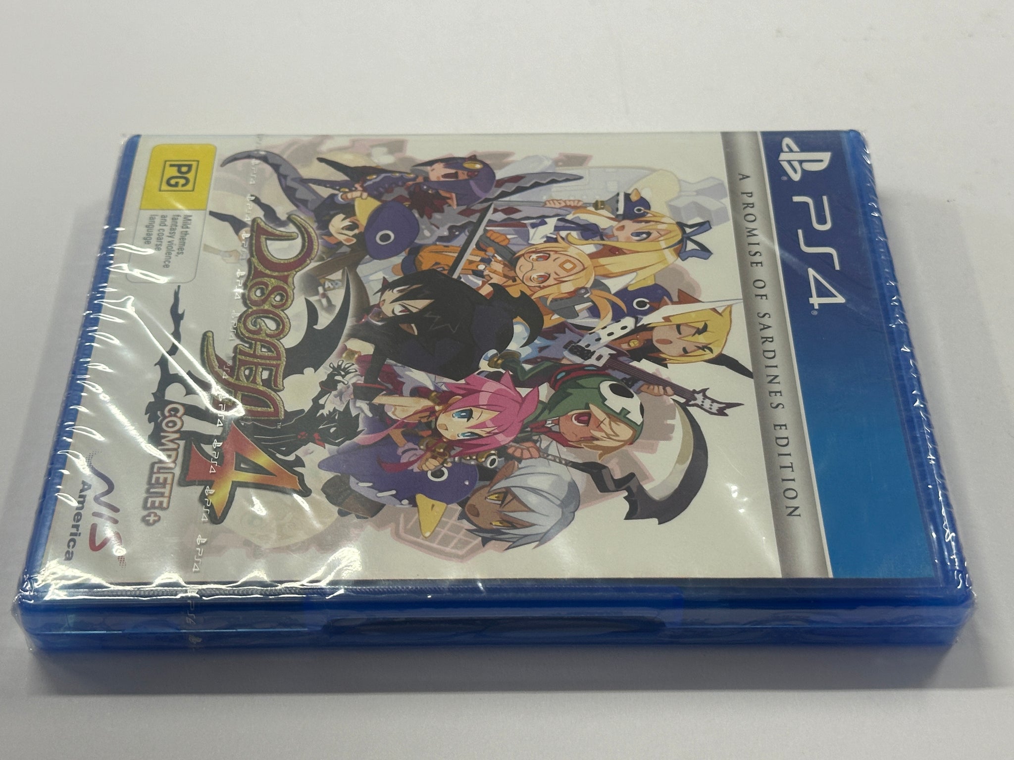 Disgaea 4 A Promise Of Sardines Edition Brand New & Sealed