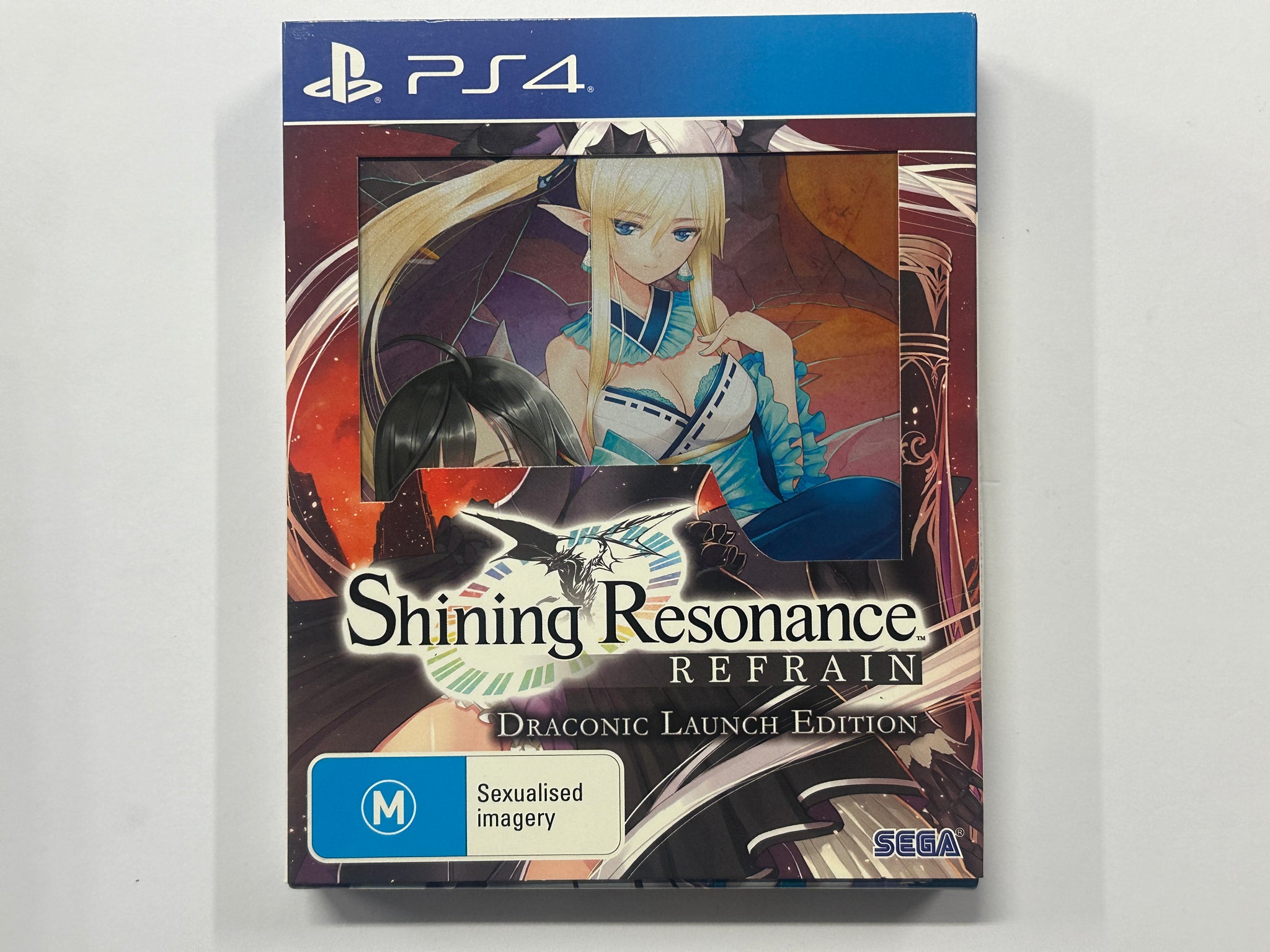 Shining Resonance Refrain Dragonic Launch Edition Complete In Original Case with Steelcase & Outer Sleeve