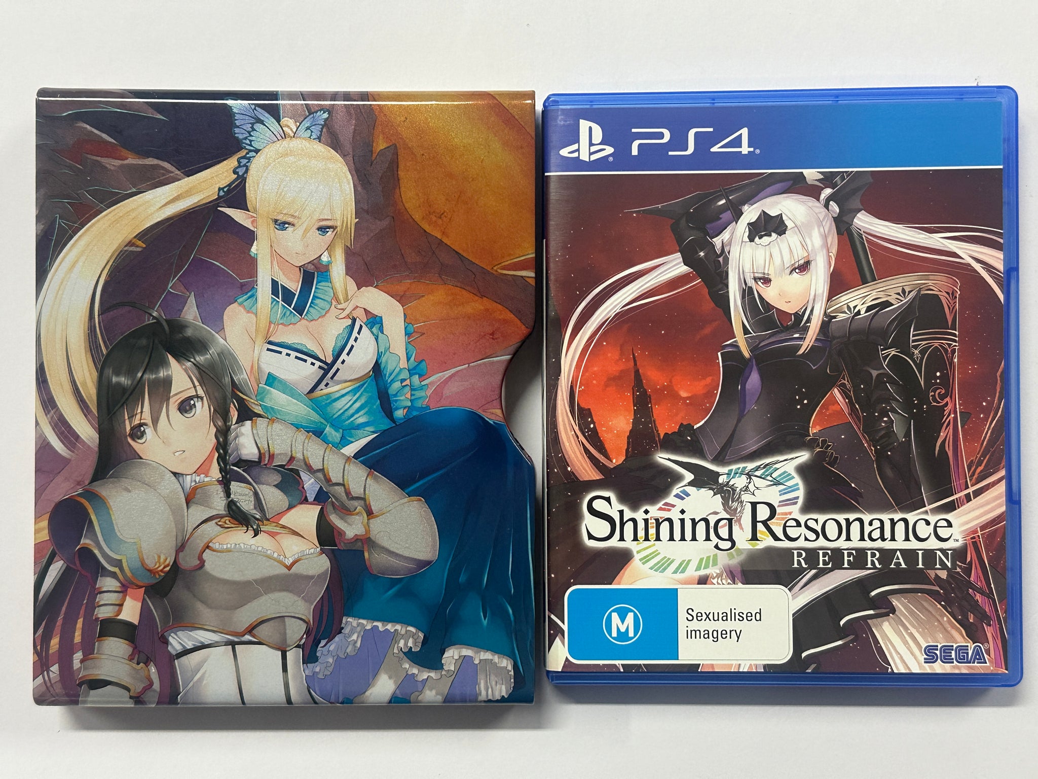 Shining Resonance Refrain Dragonic Launch Edition Complete In Original Case with Steelcase & Outer Sleeve