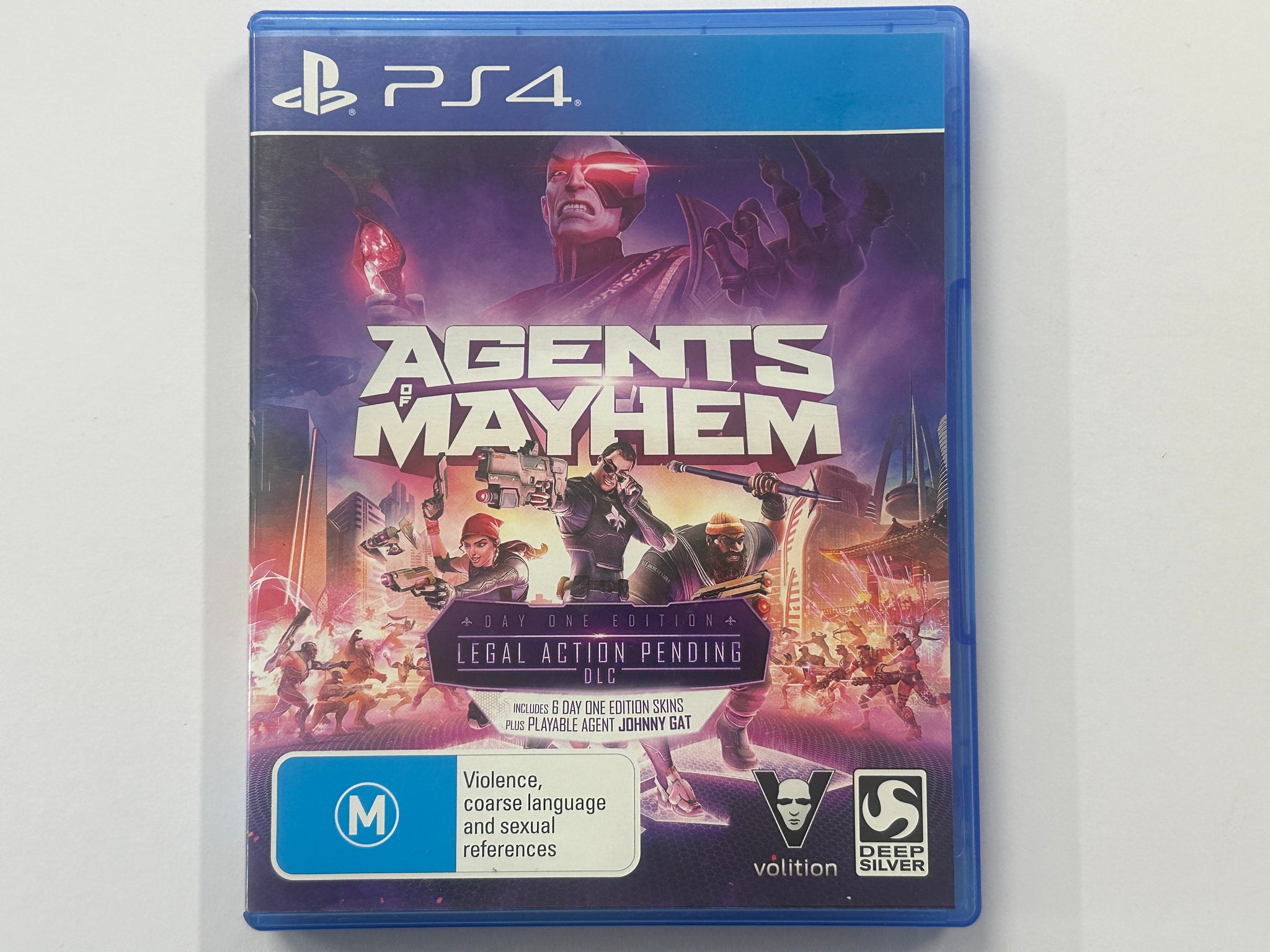 Agents of Mayhem Complete In Original Case
