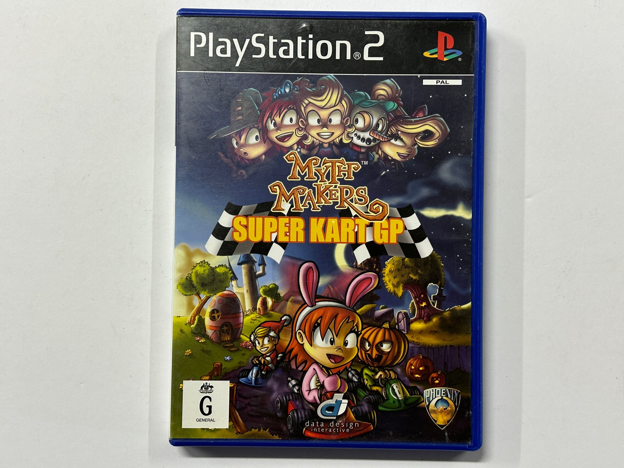 Myth Makers Super Kart GP Complete In Original Case