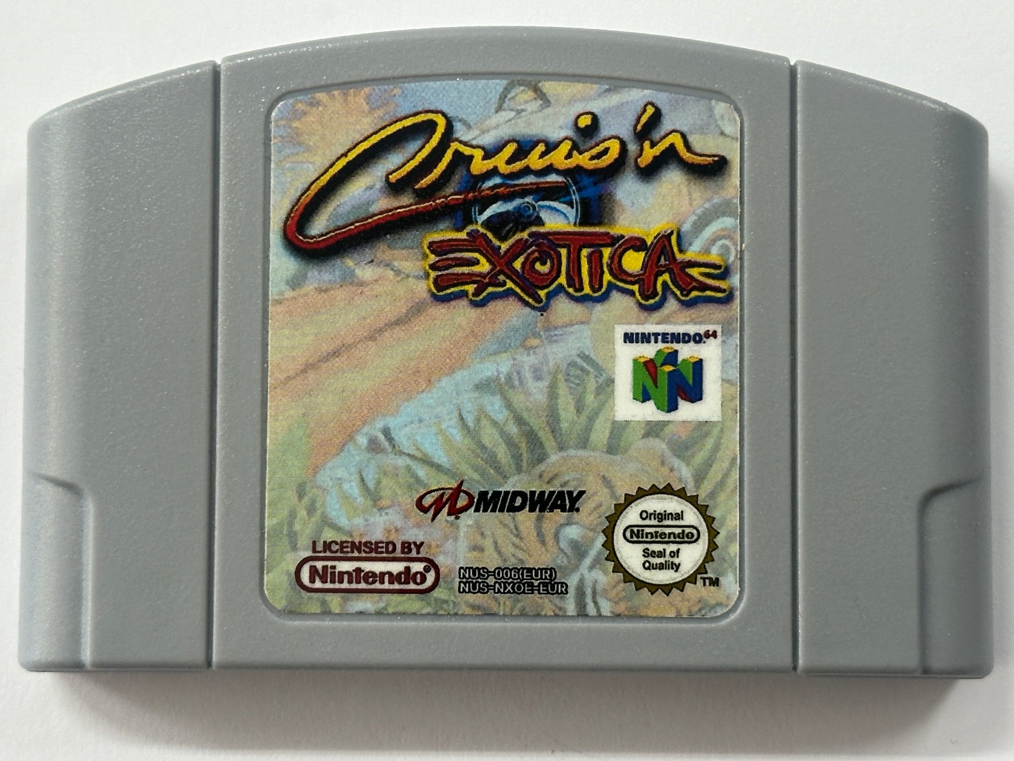 Cruis'n Exotica Reproduction Cartridge
