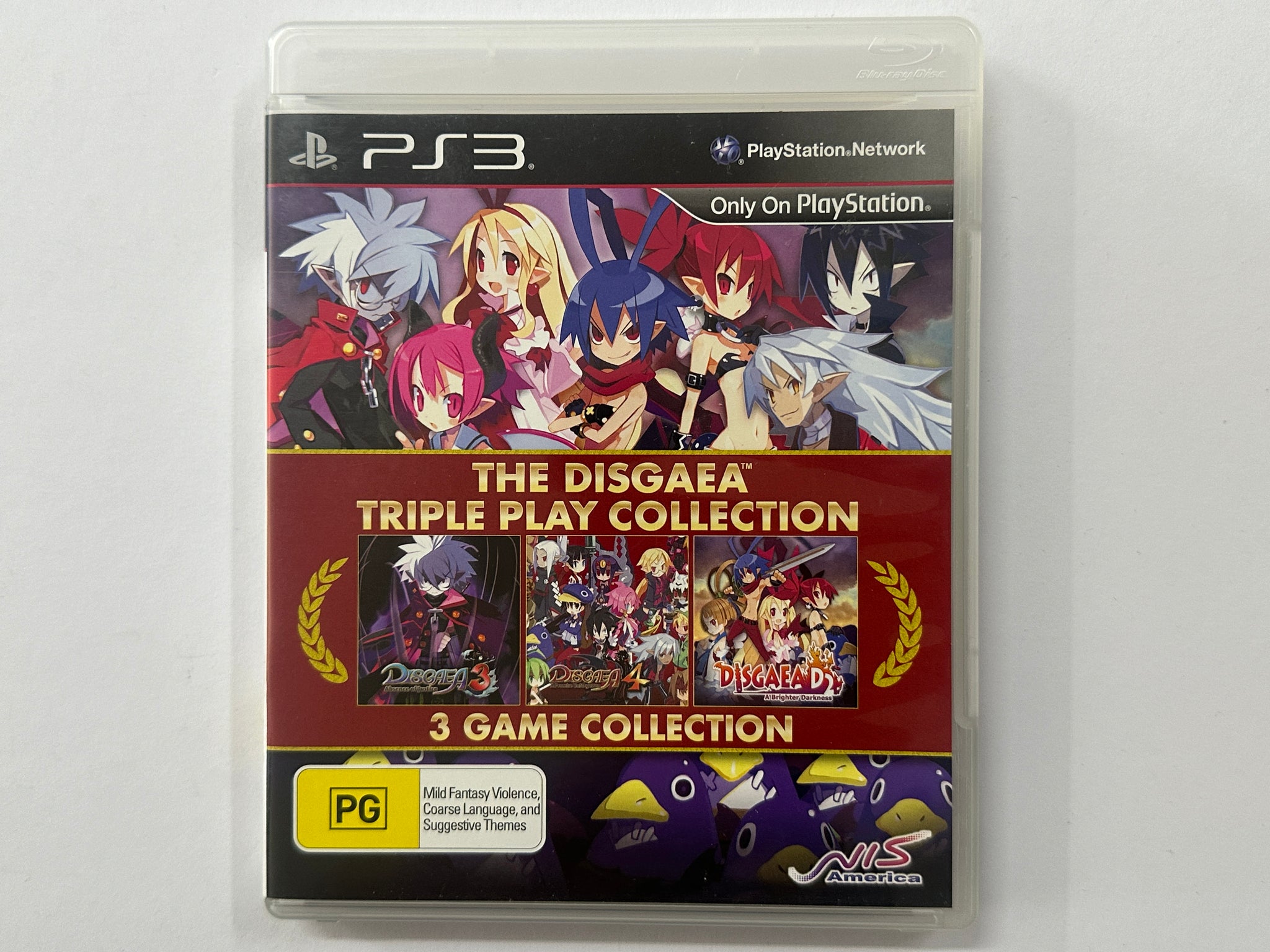 The Disgaea Triple Play Collection Complete In Original Case