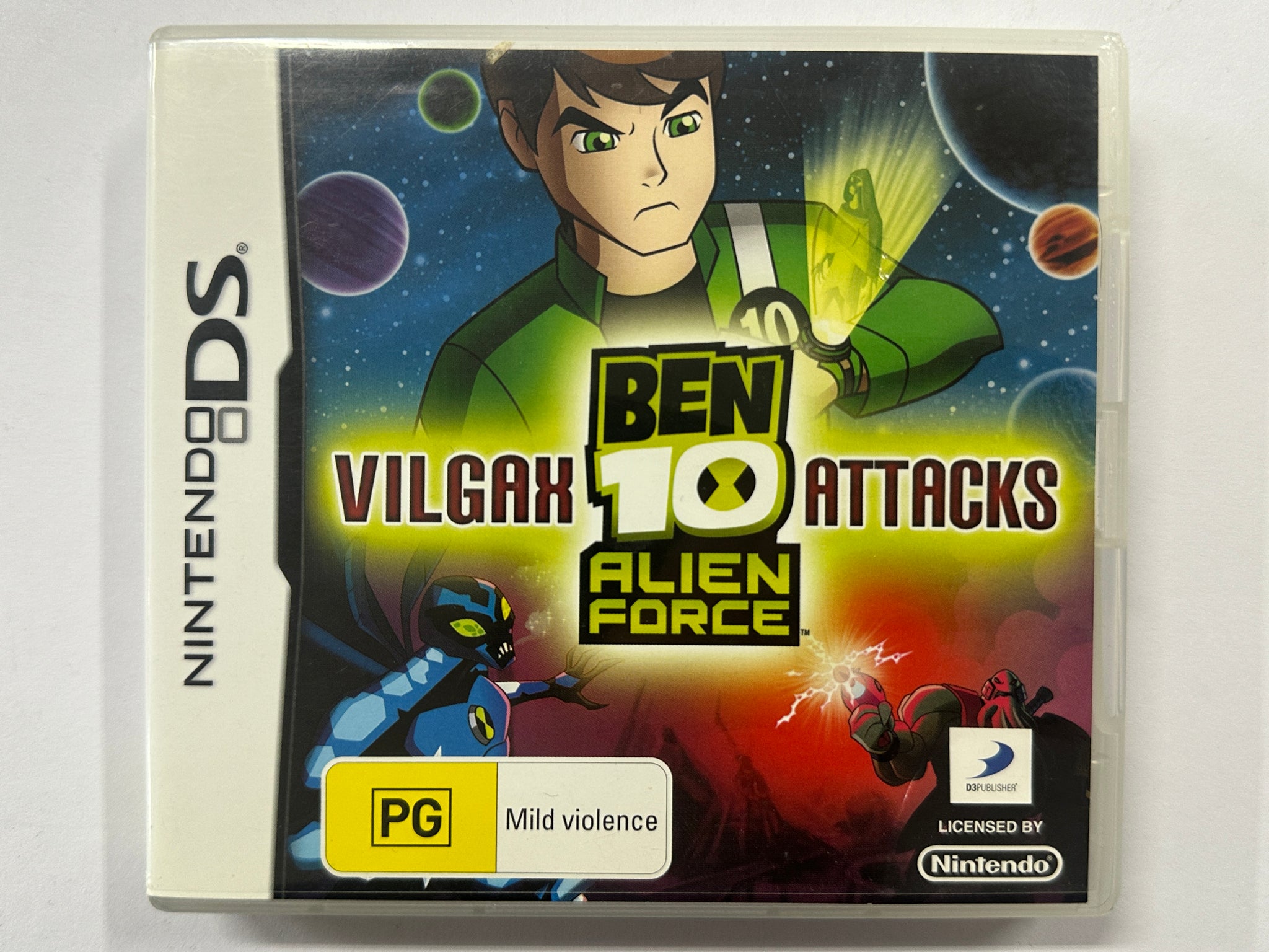 Ben 10 Alien Force Vilgax Attacks Complete In Original Case