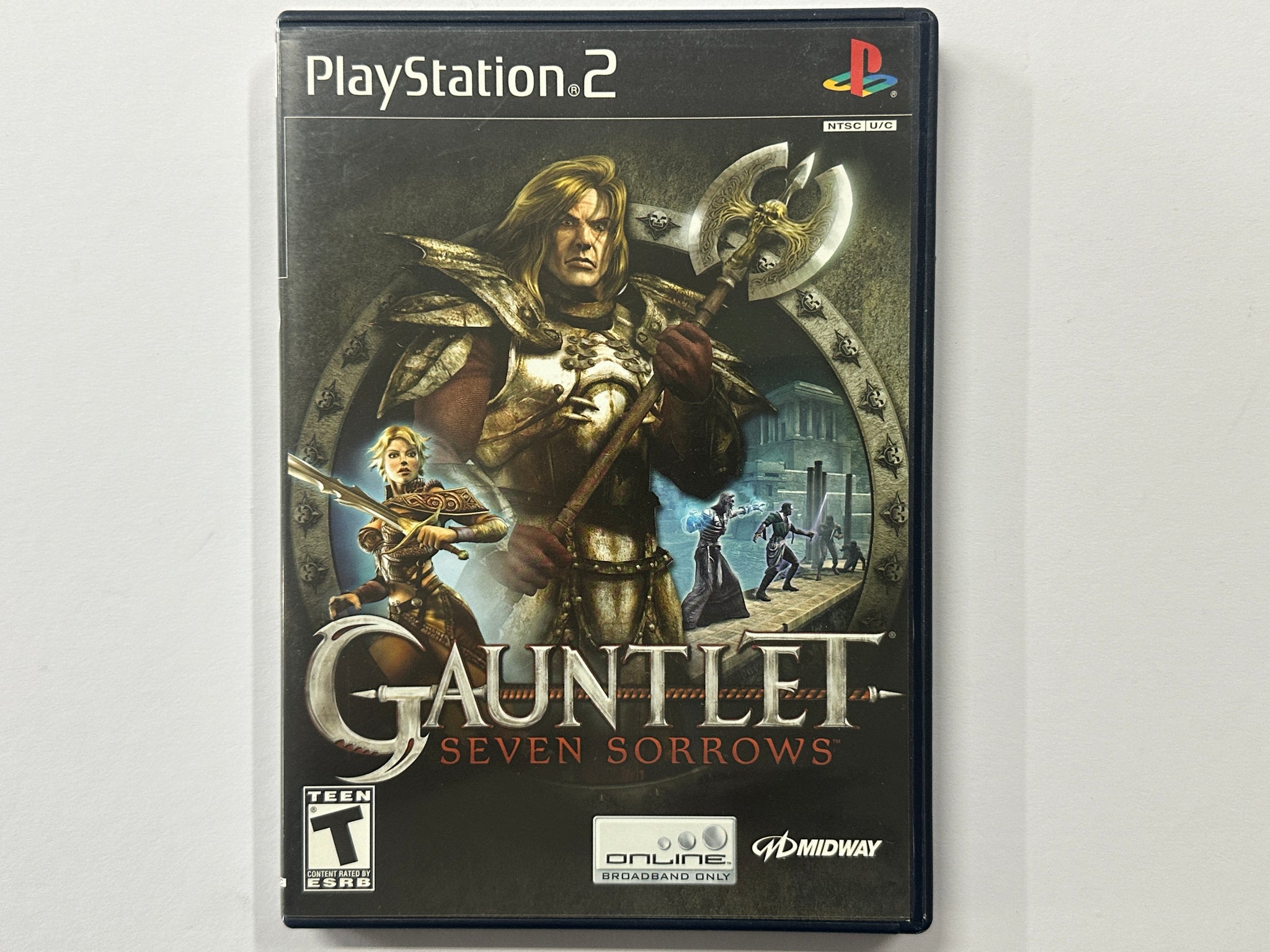 Gauntlet Seven Sorrows NTSC Complete In Original Case