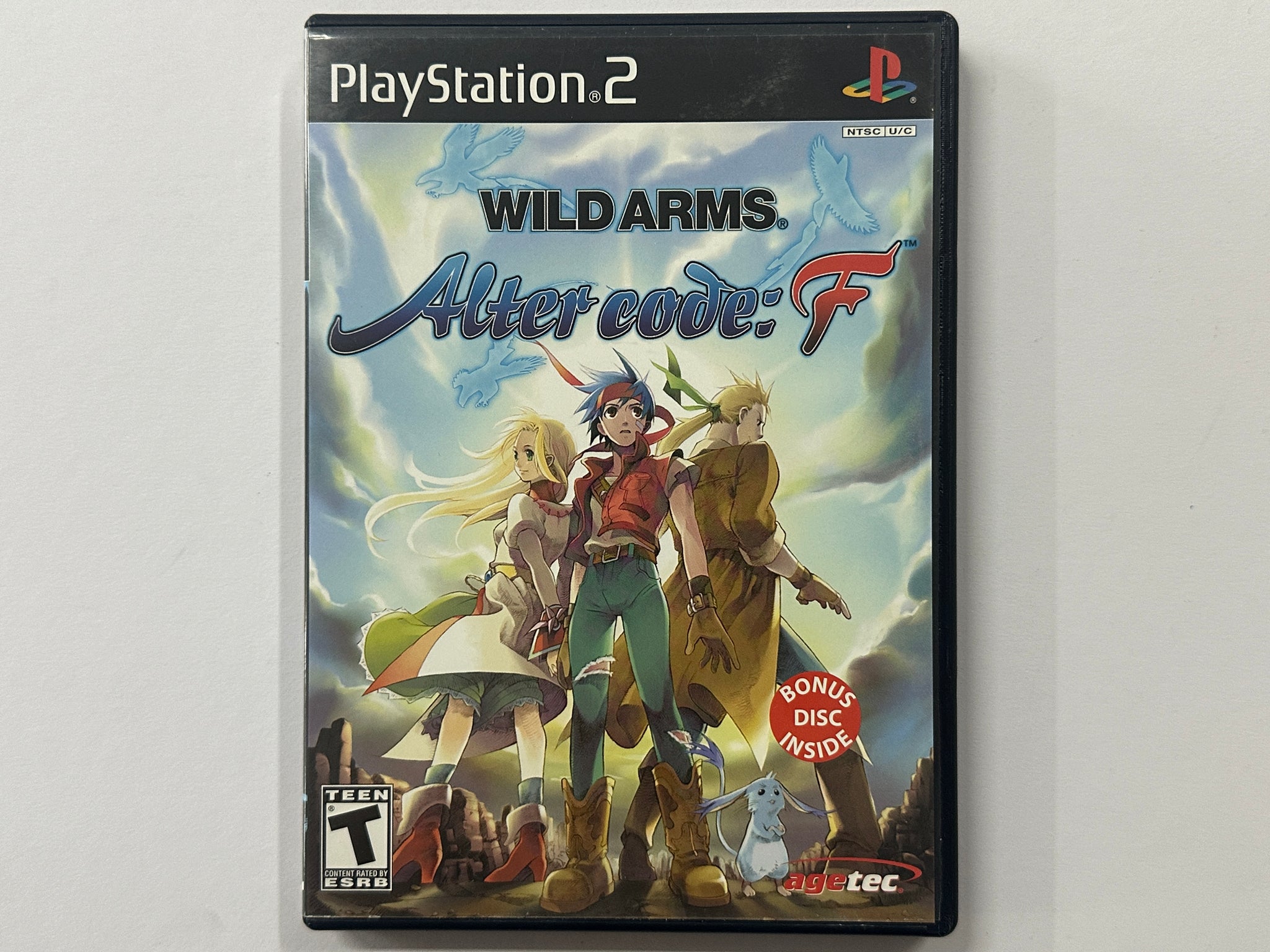 Wild Arms Alter Code F NTSC Complete In Original Case