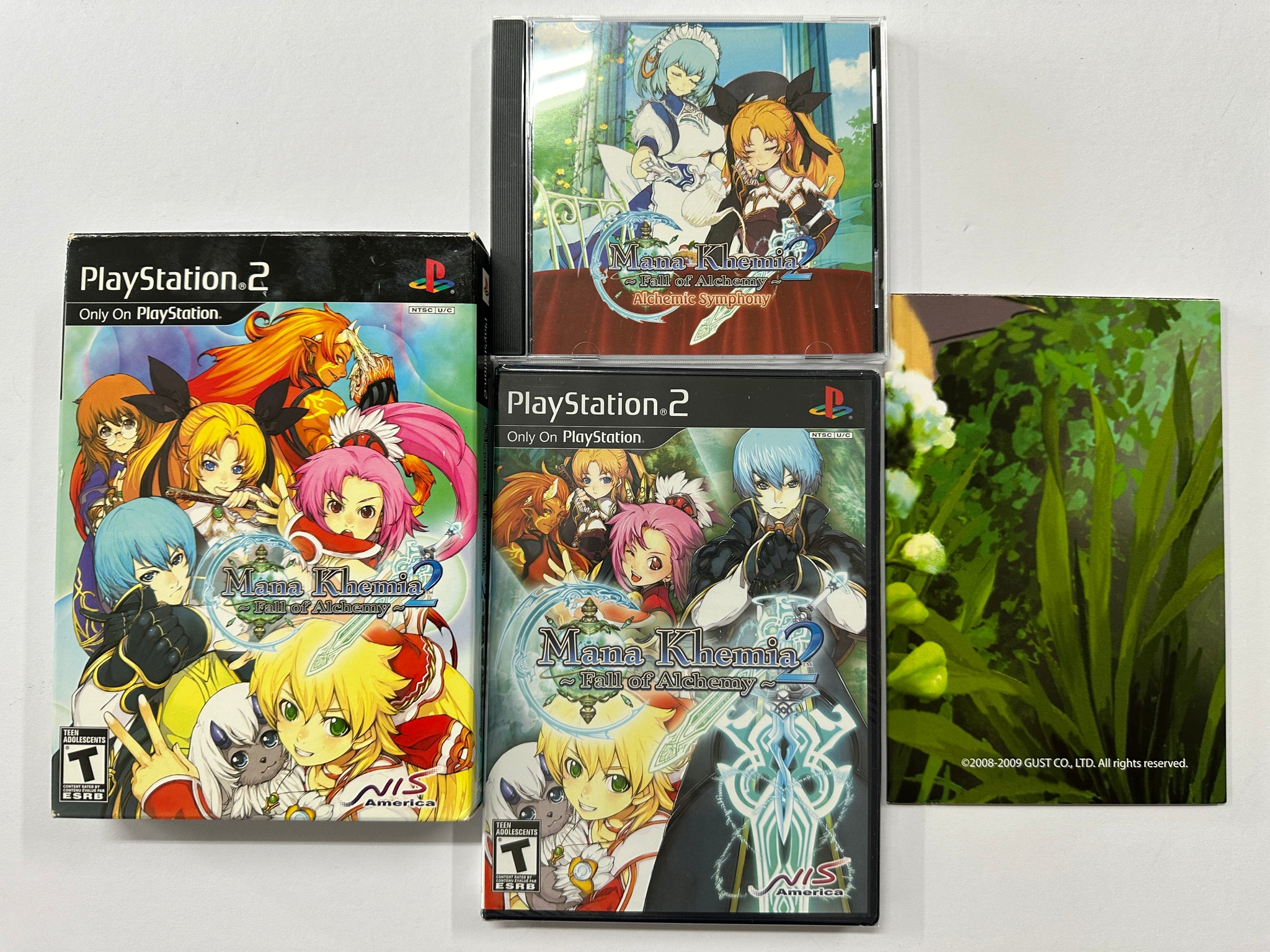 Mana Khemia 2 Fall Of Alchemy Limited Collectors Premium Edition NTSC Complete In Box