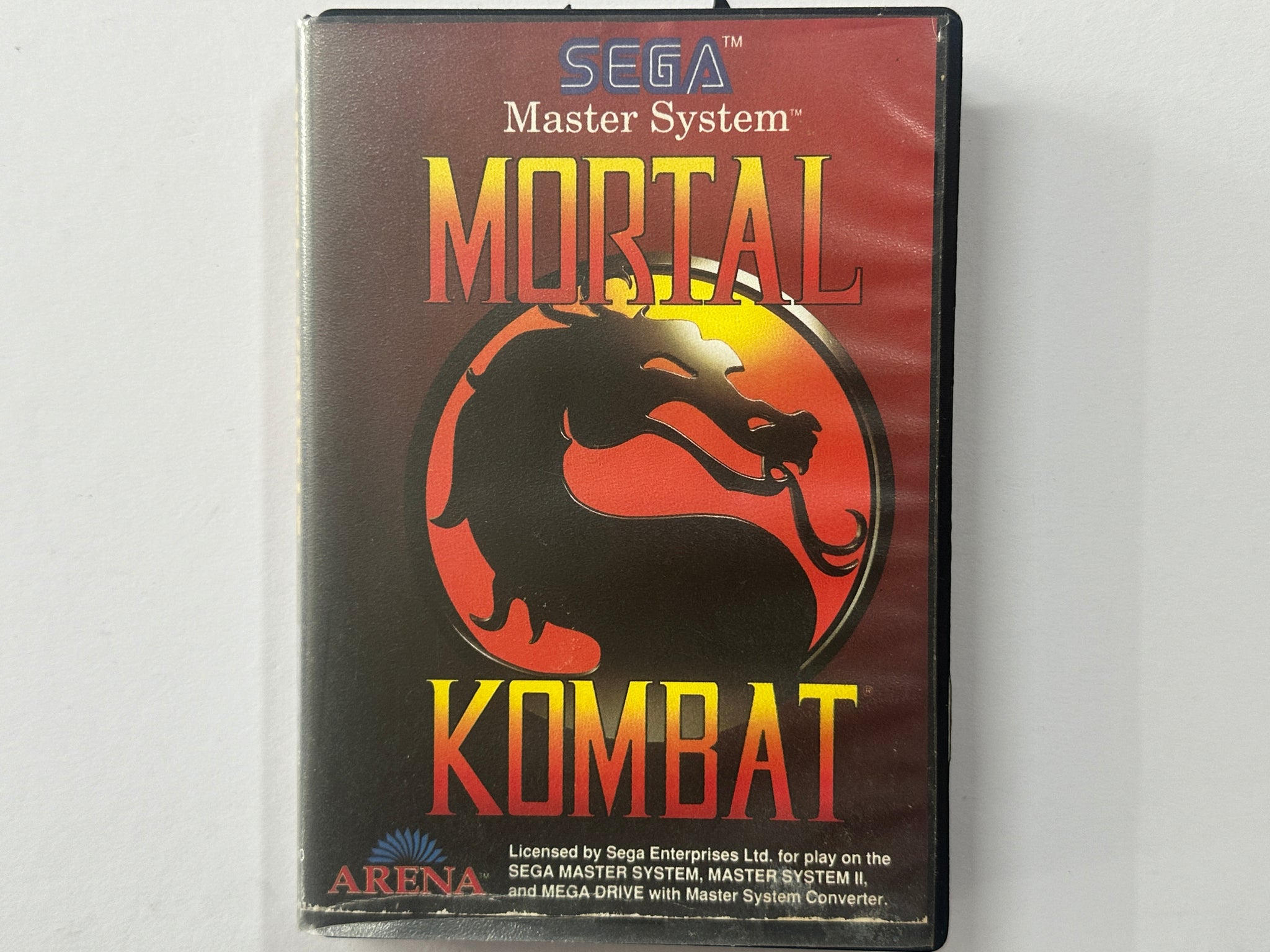 Mortal Kombat In Original Case
