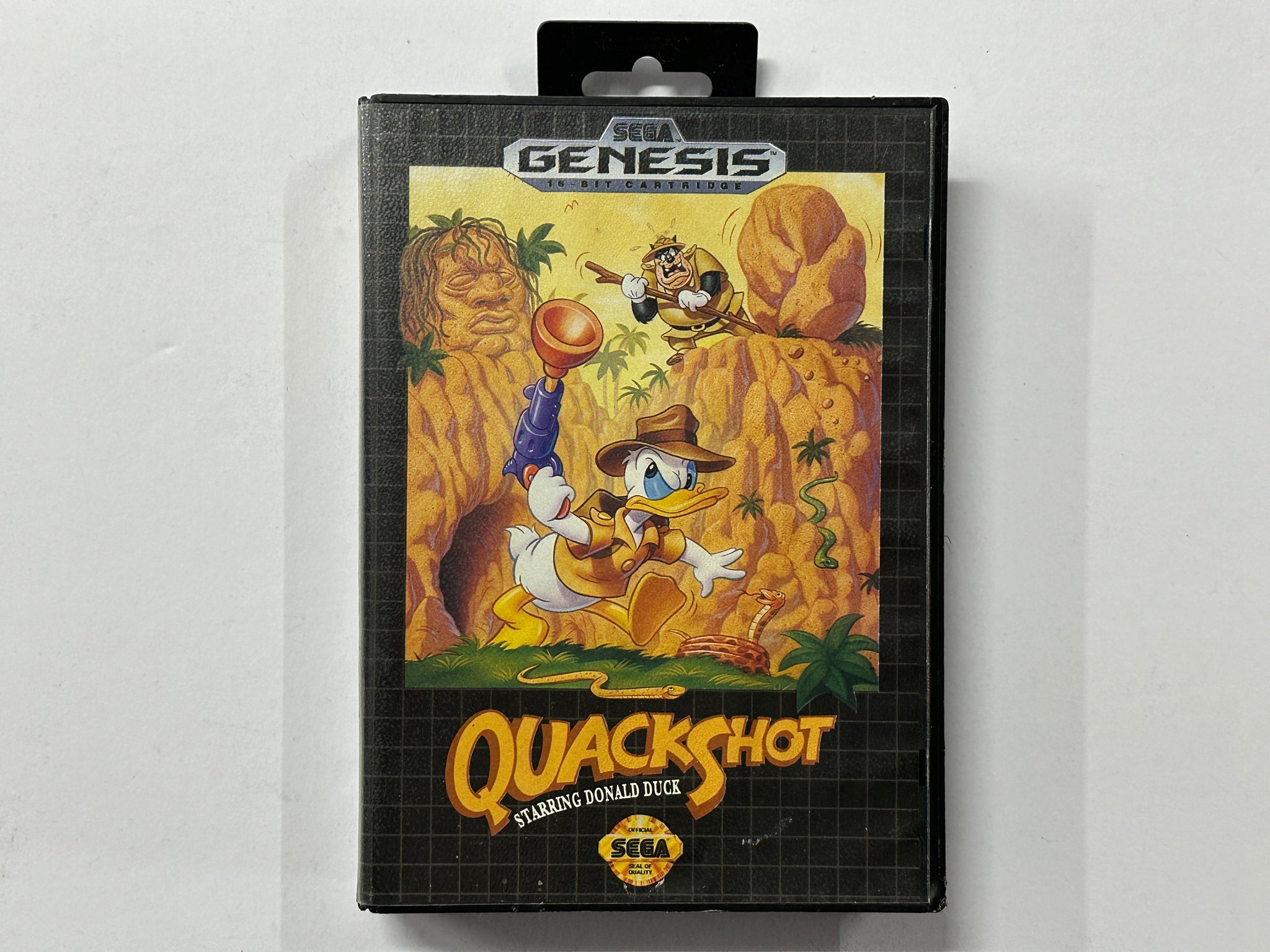 Quackshot Starring Donald Duck Complete In Original Case