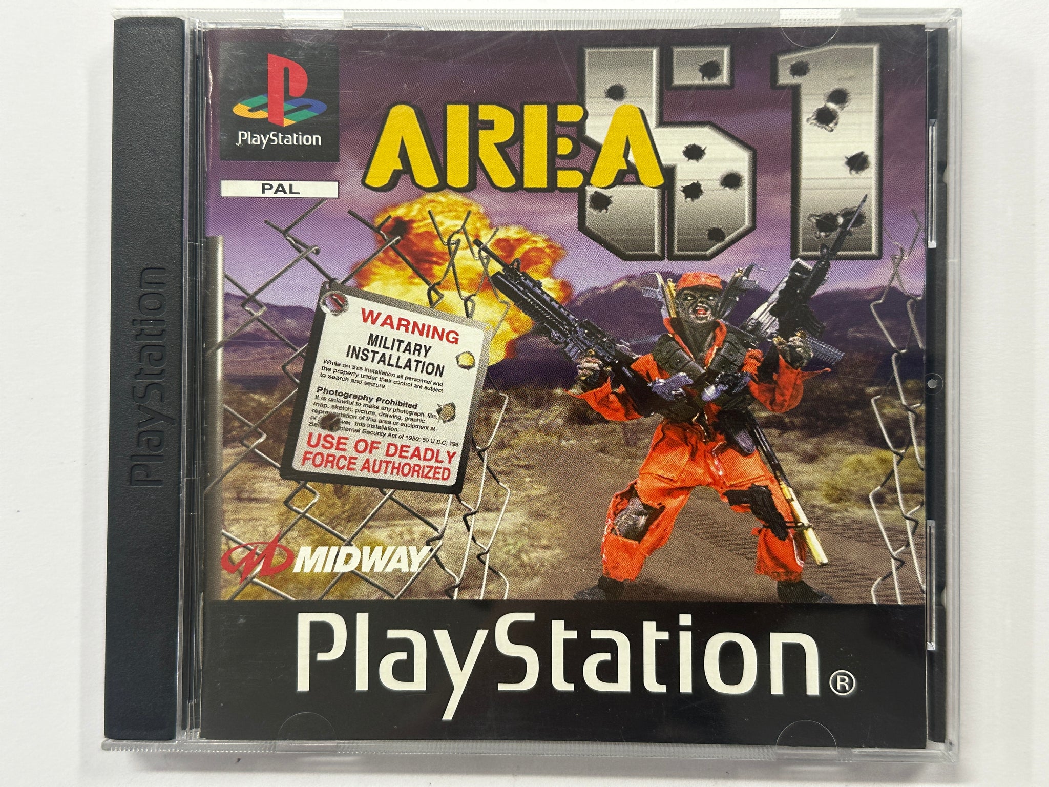Area 51 Complete In Original Case
