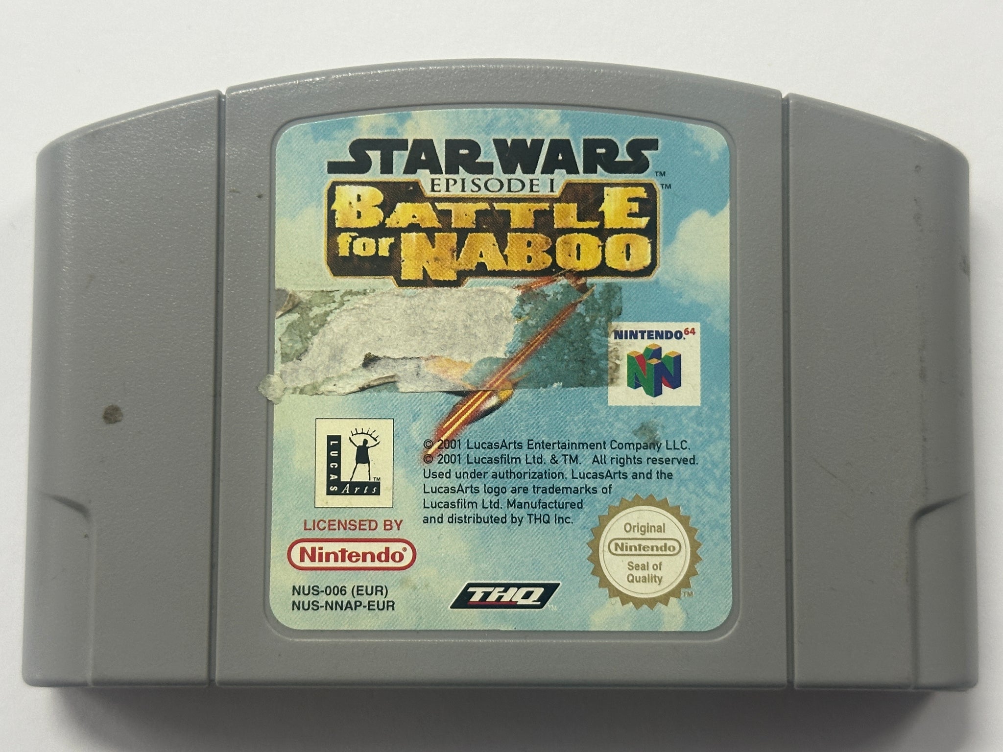 Star Wars Battle For Naboo Cartridge