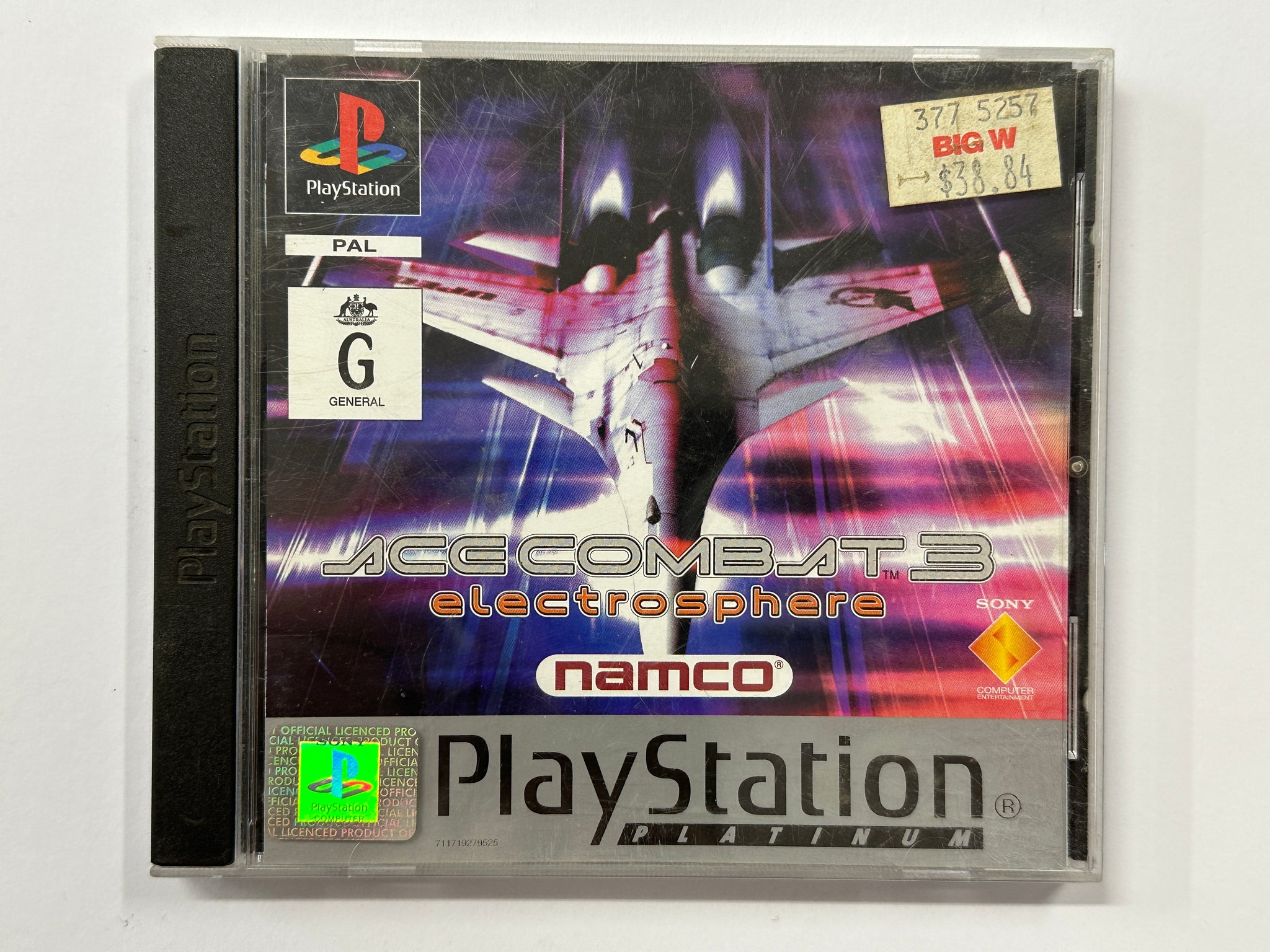 Ace Combat 3 Electrosphere Complete In Original Case