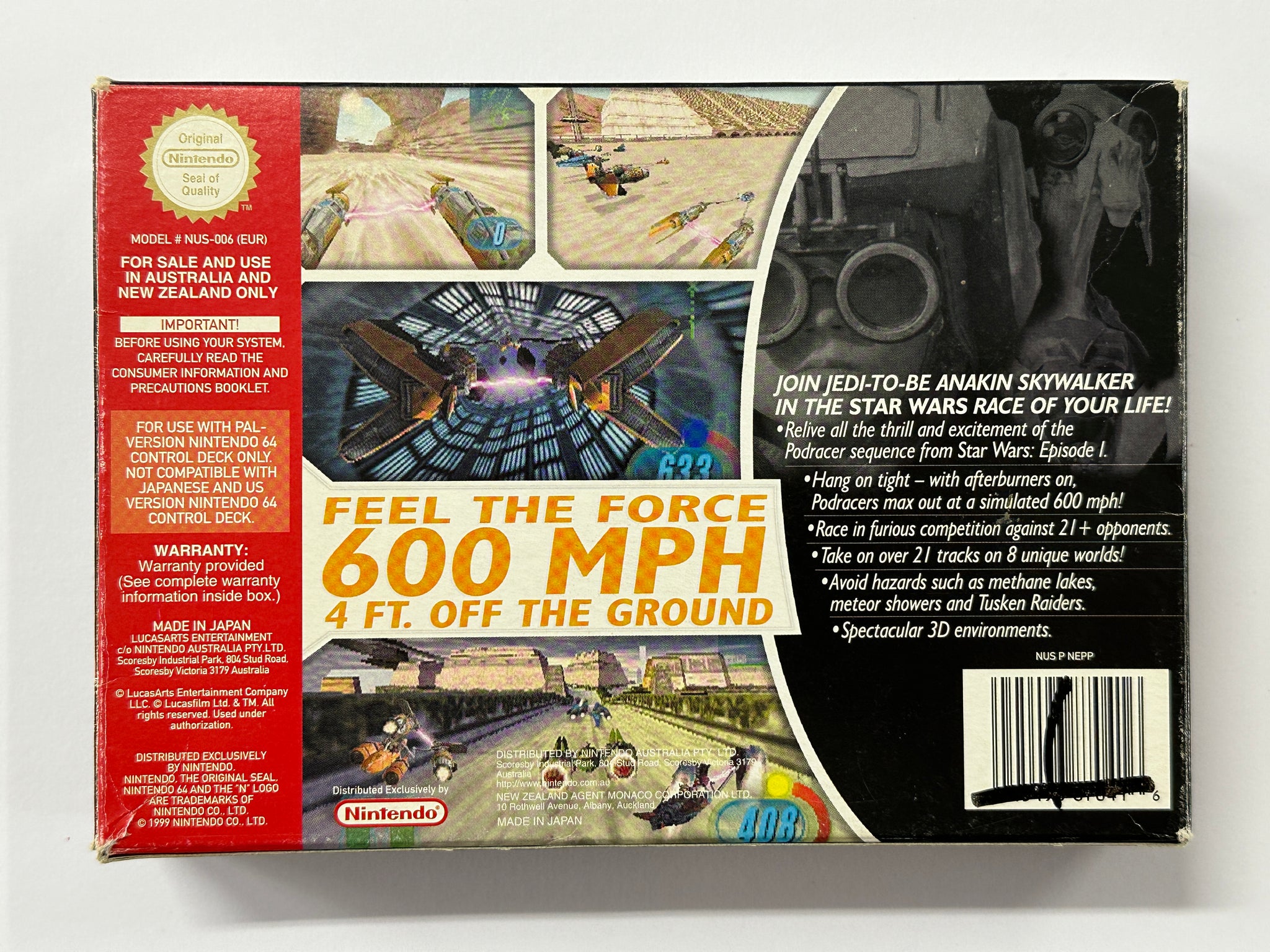 Star Wars Episode 1 Racer Complete In Box
