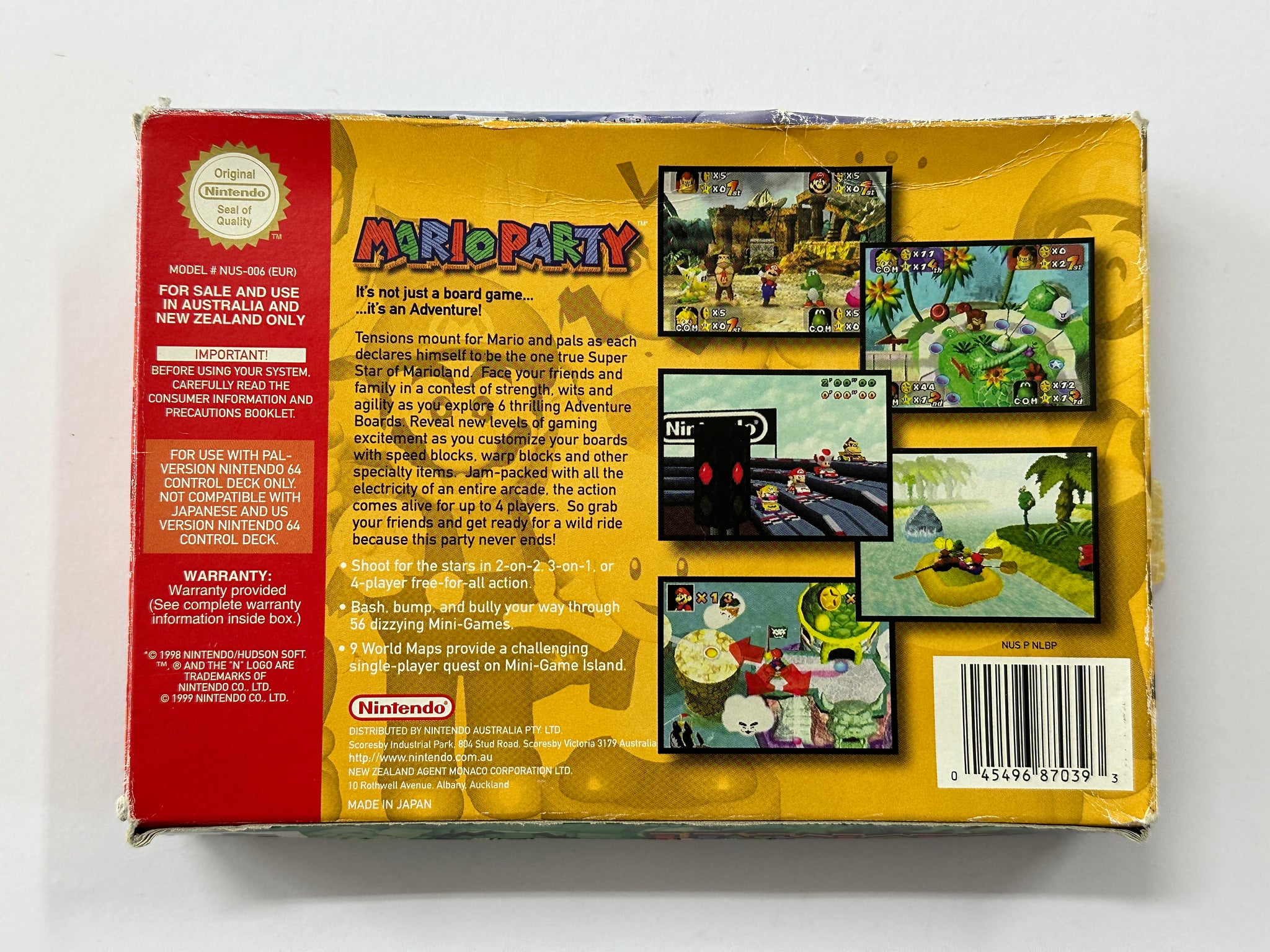 Mario Party Complete In Box