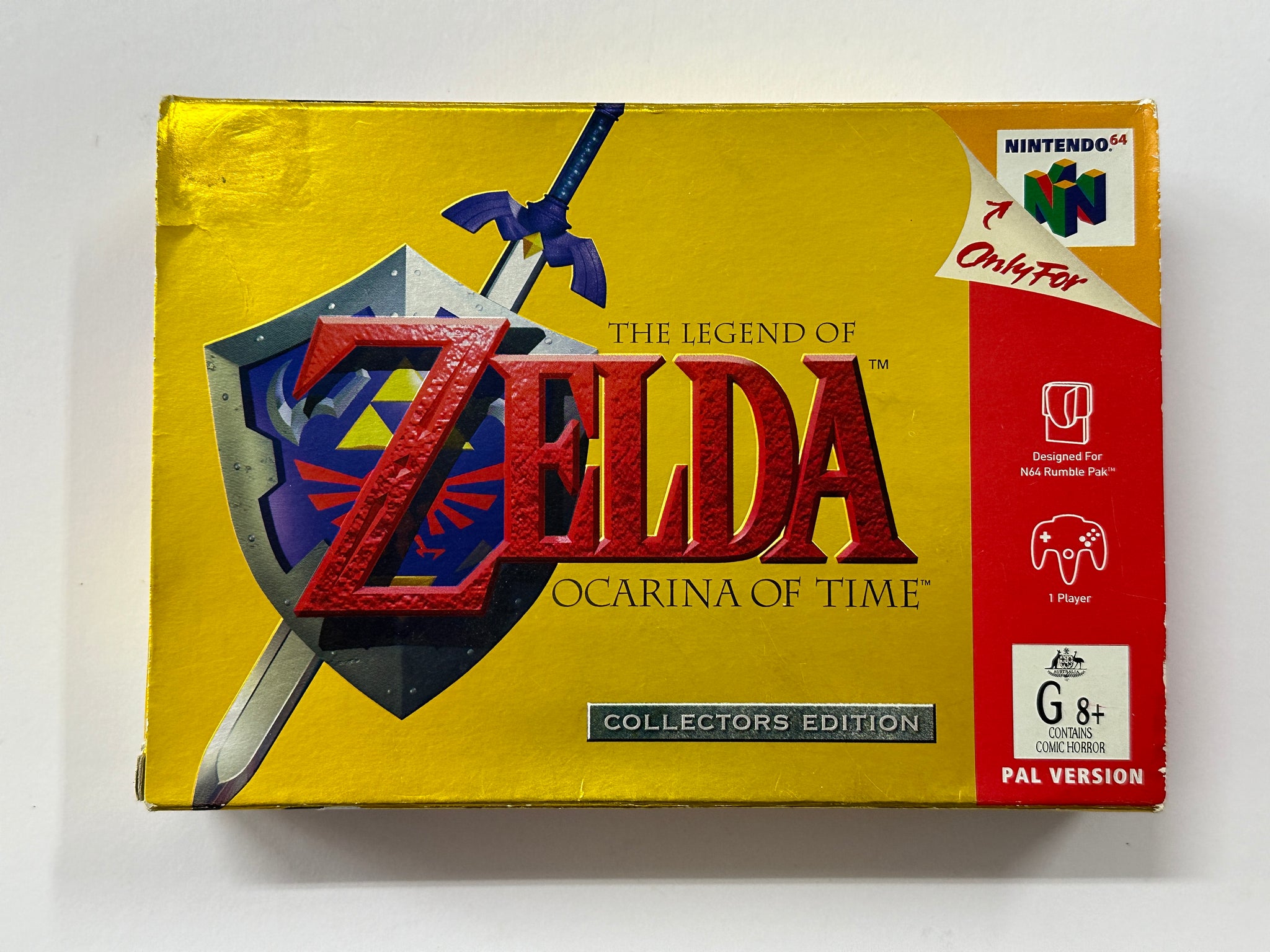The Legend Of Zelda Ocarina Of Time In Original Box
