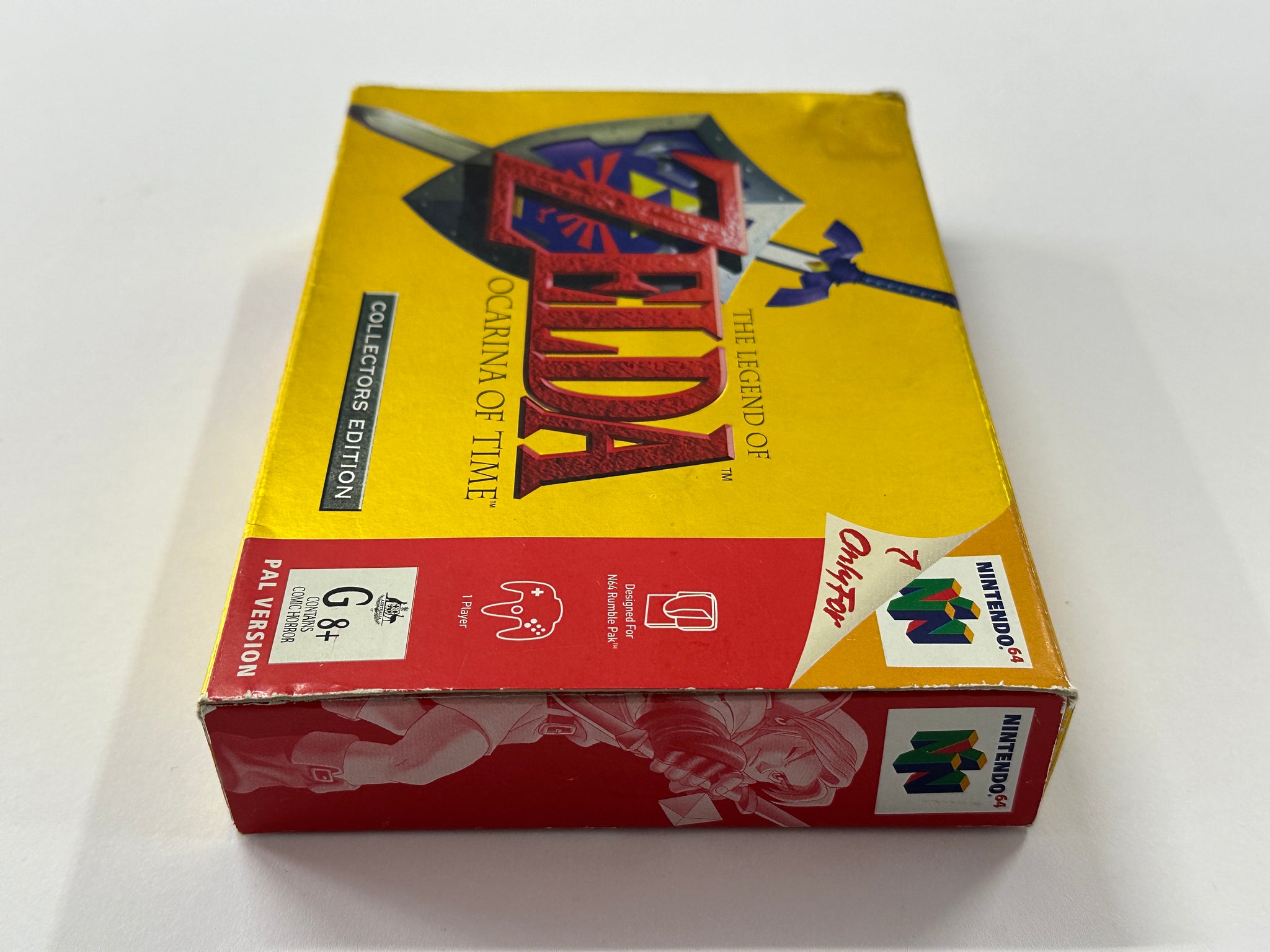 The Legend Of Zelda Ocarina Of Time In Original Box