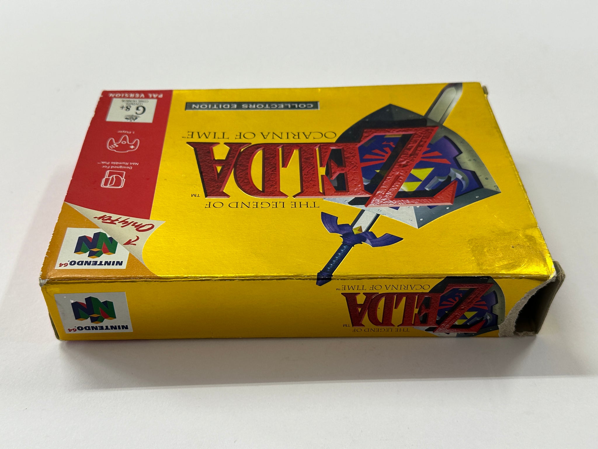 The Legend Of Zelda Ocarina Of Time In Original Box
