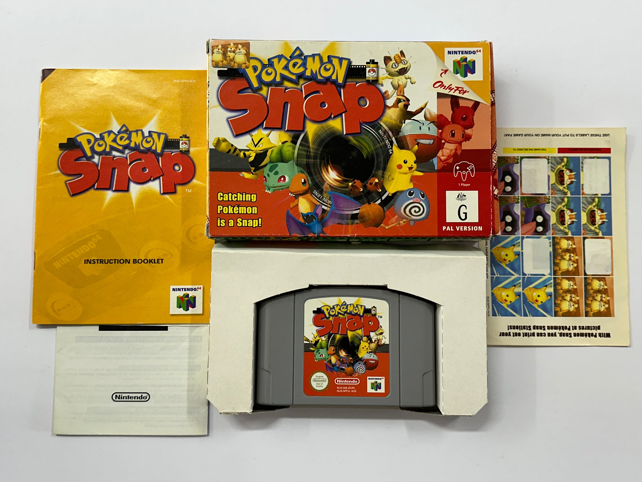 Pokemon Snap Complete In Box
