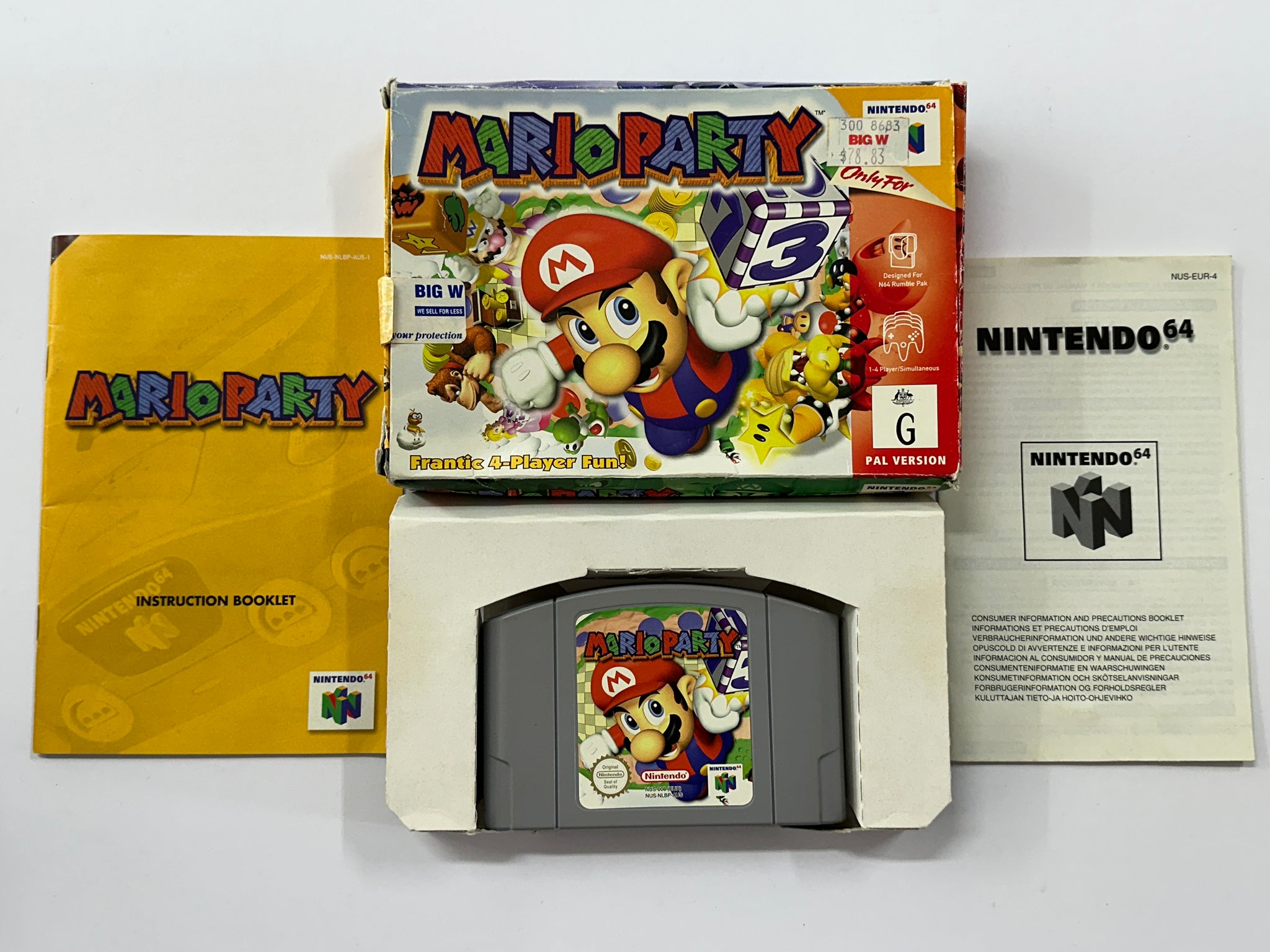 Mario Party Complete In Box