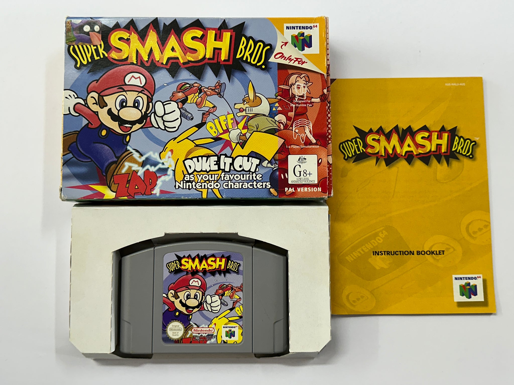 Super Smash Bros Complete In Box